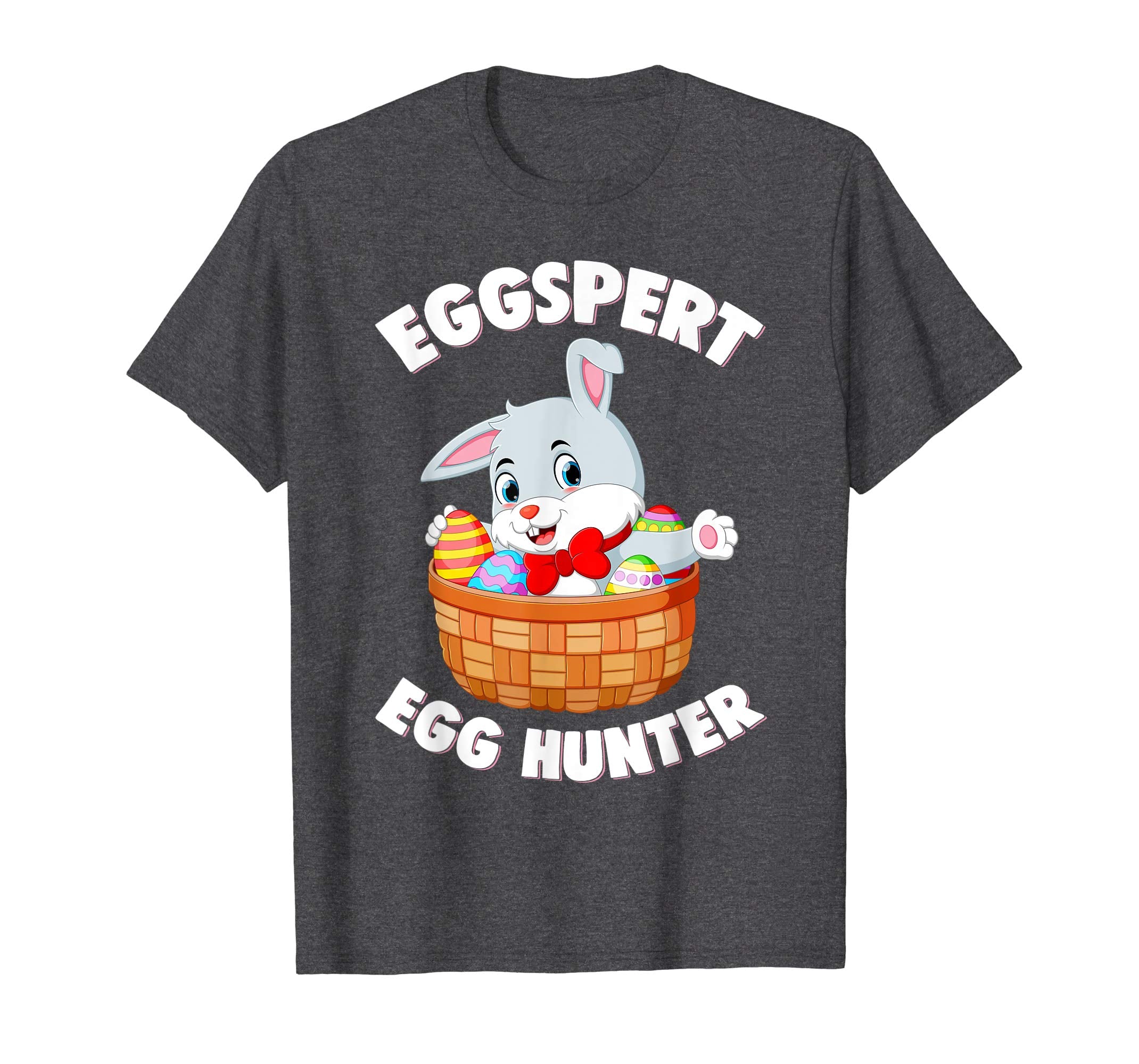 Eggspert Egg Hunter Happy Easter Kids Boys Girls T Shirt