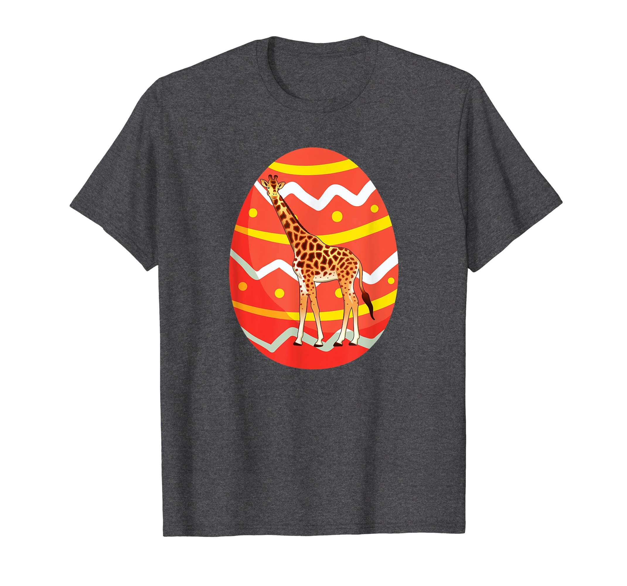 Giraffe Easter Egg Funny T-Shirt Gifts for Kids Boys Girls