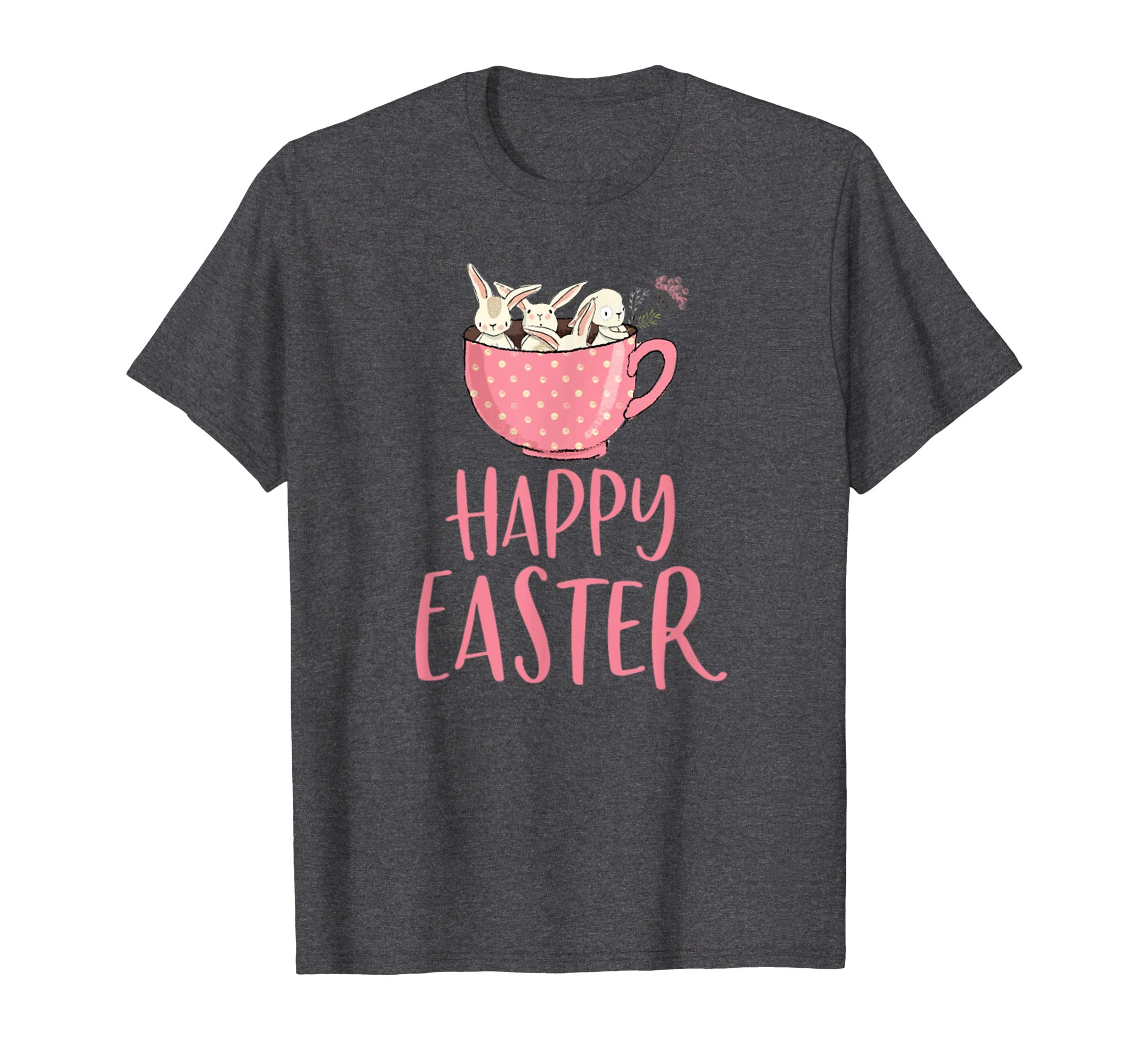 Tee-Happy Easter day Cute Bunnies t shirt