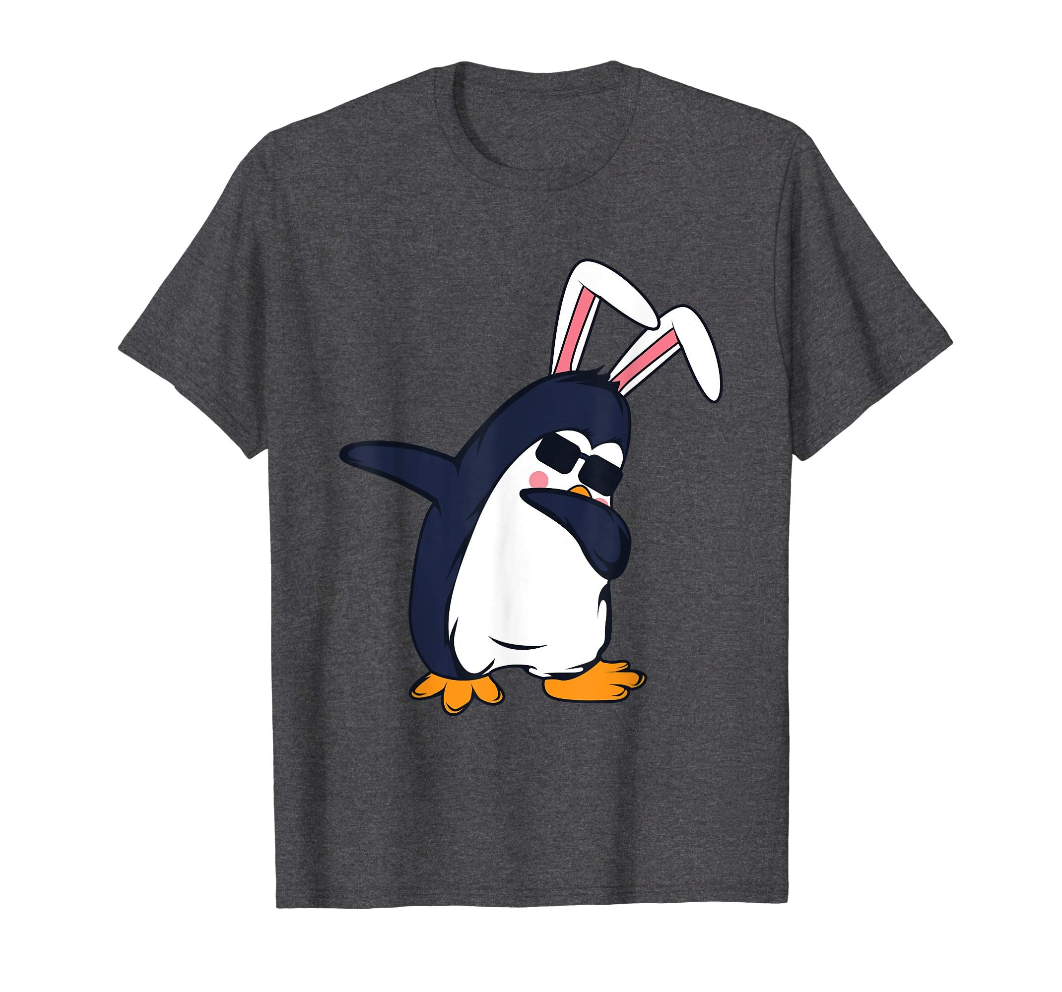 Dabbing Penguin Easter Bunny Dab Costume T-Shirt