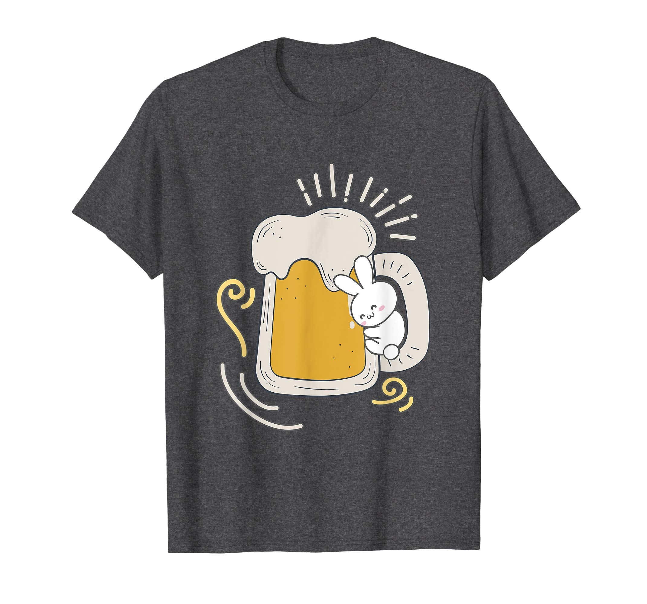 Cute Bunny Drink Beer Easter Day T-Shirt Gifts