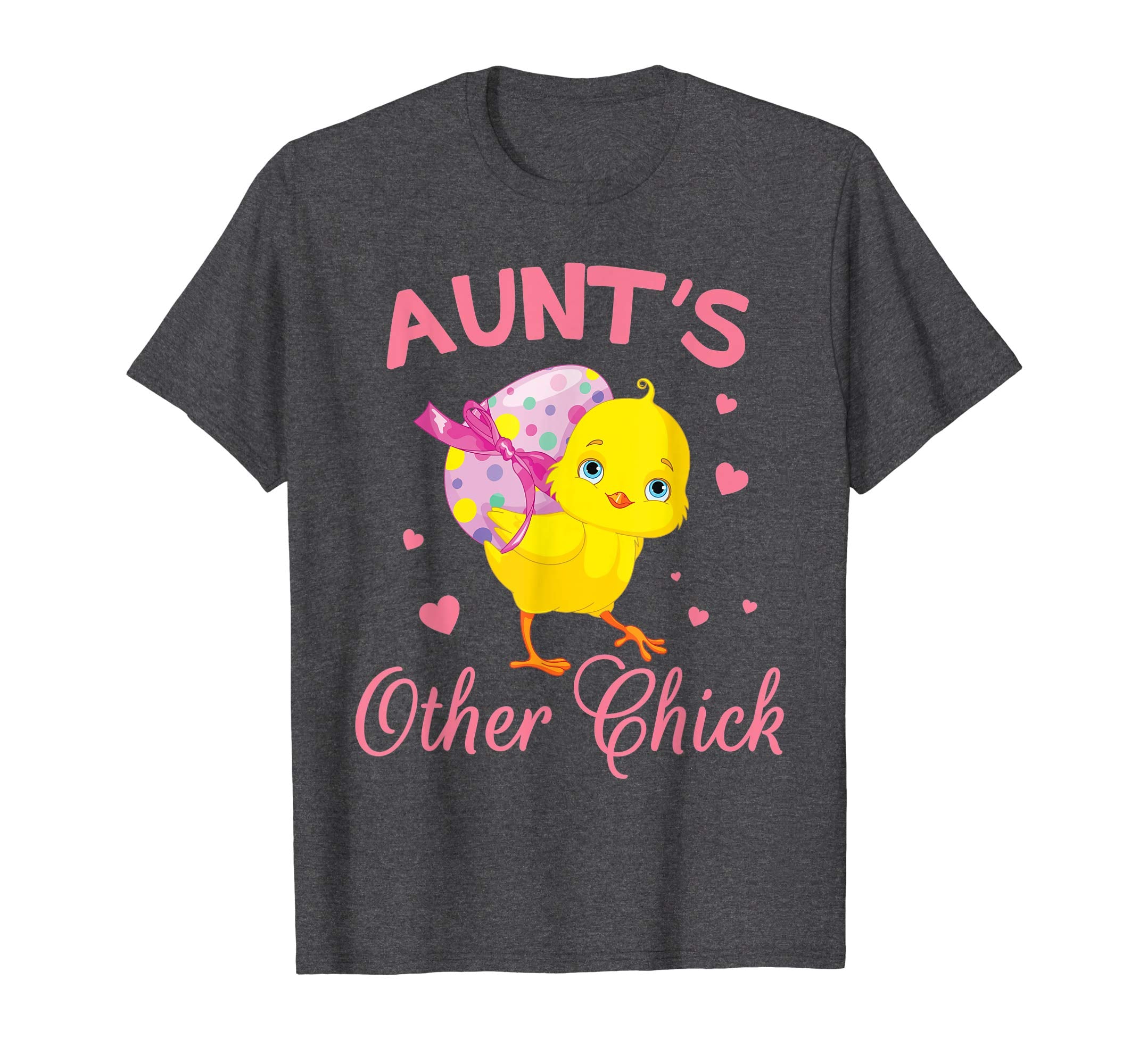 Hearts Chick With Big Easter Egg Shirt Aunt's Other Chick