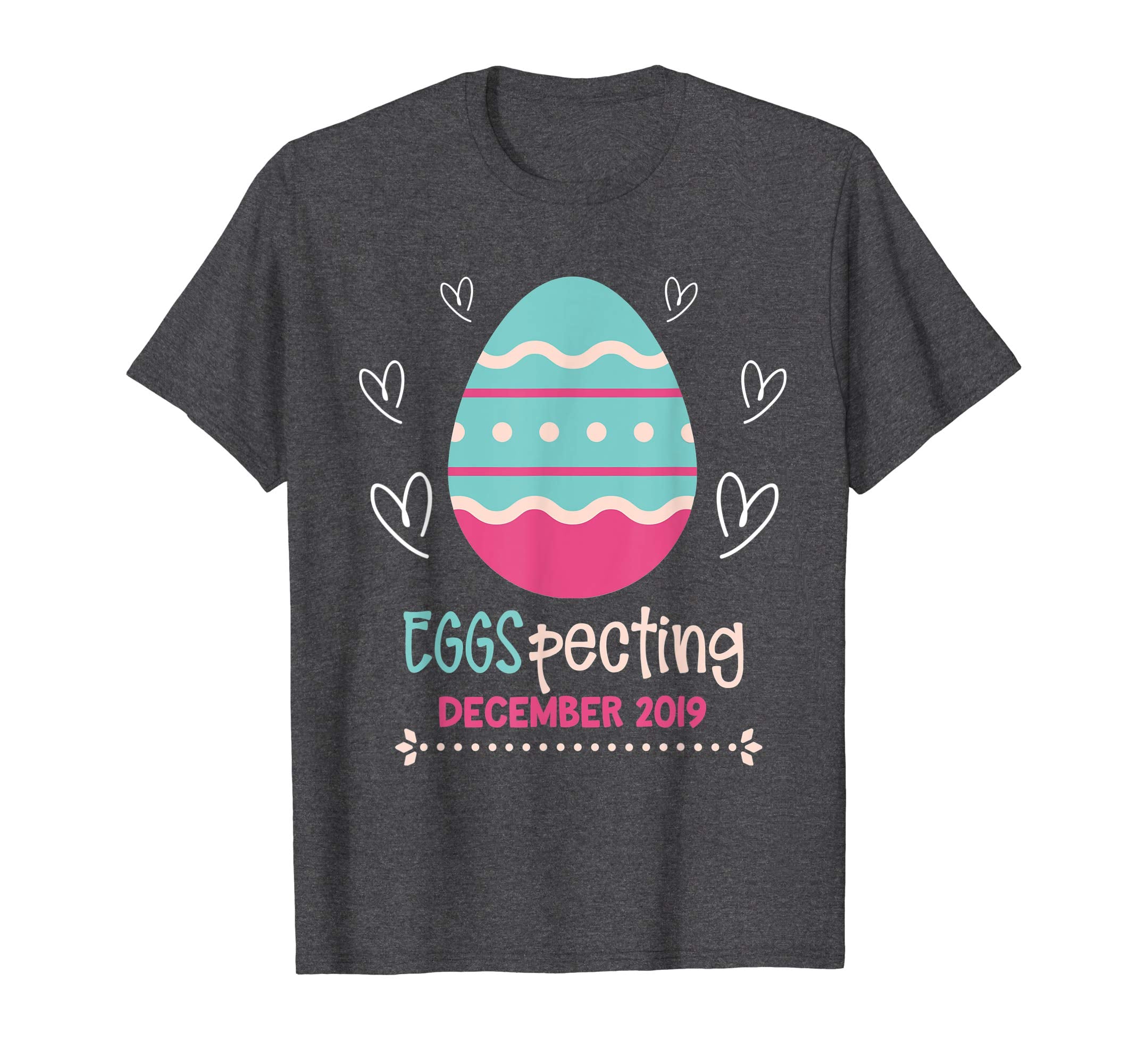 Easter Pregnancy Announcement T Shirt Eggspecting Dec 2019
