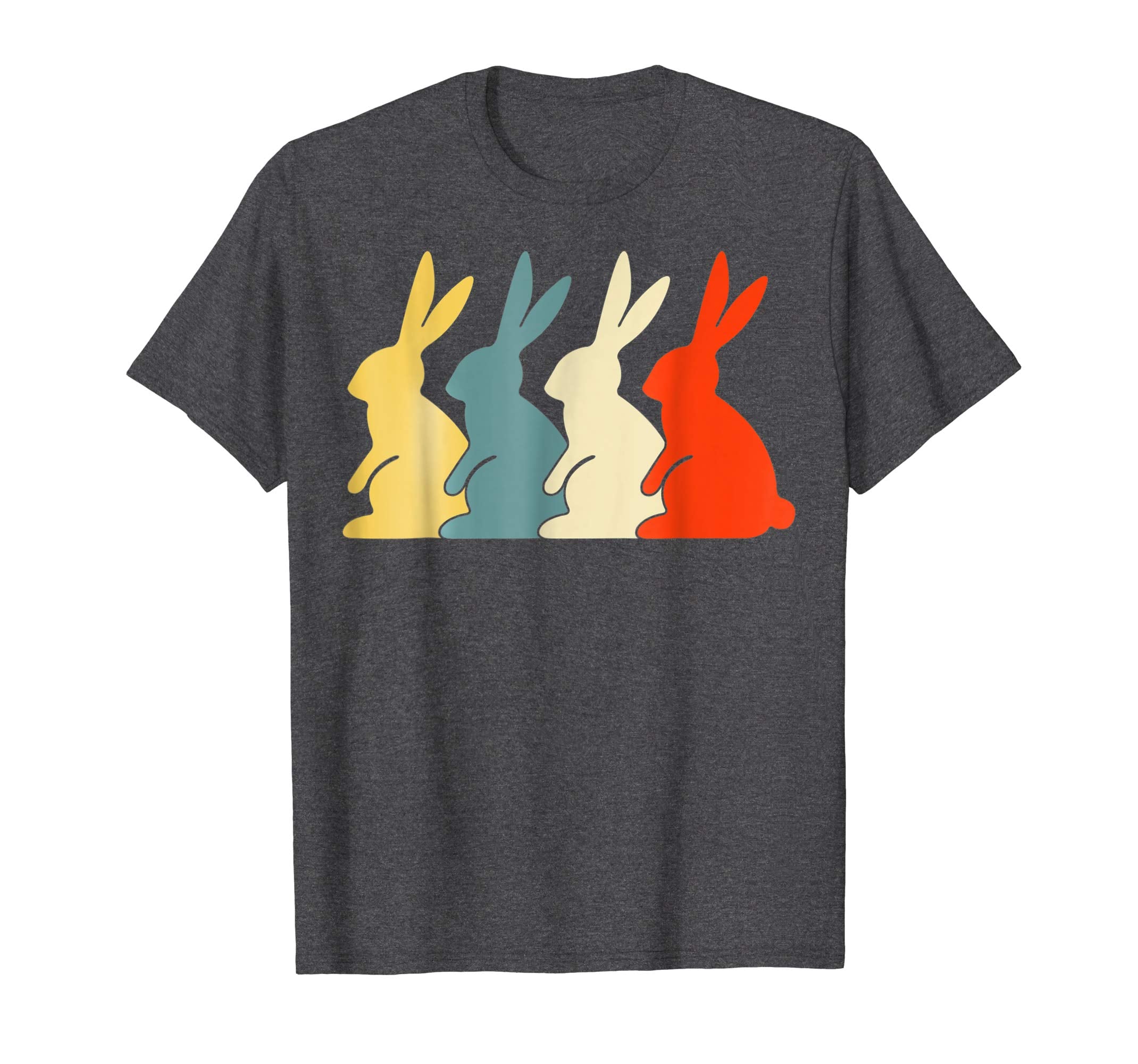 Vintage Retro Bunny Rabbit Lover TShirt Easter Day