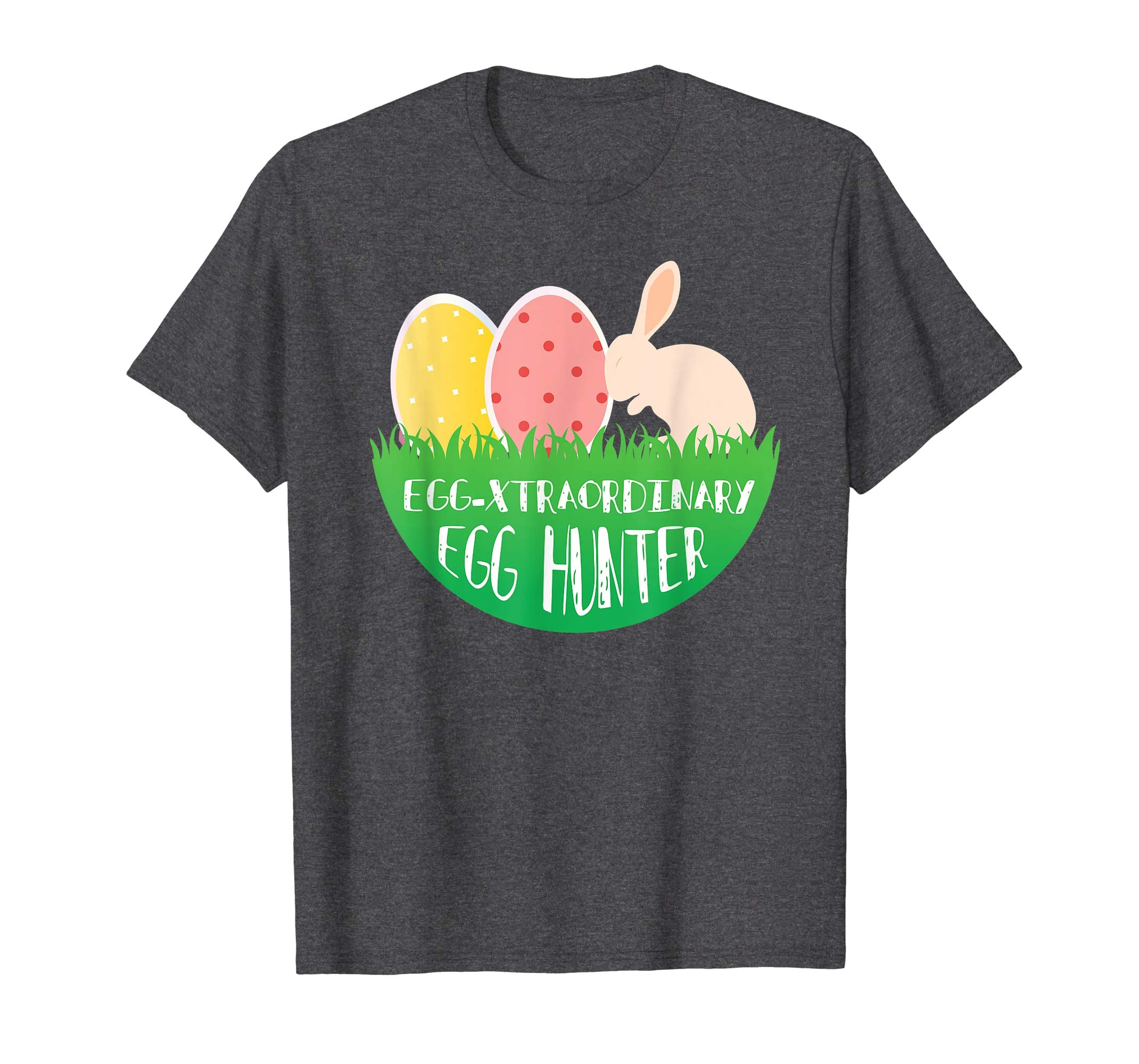 Eggspert Egg Hunter Easter TShirt Boy Girl Cool Bunny Pastel