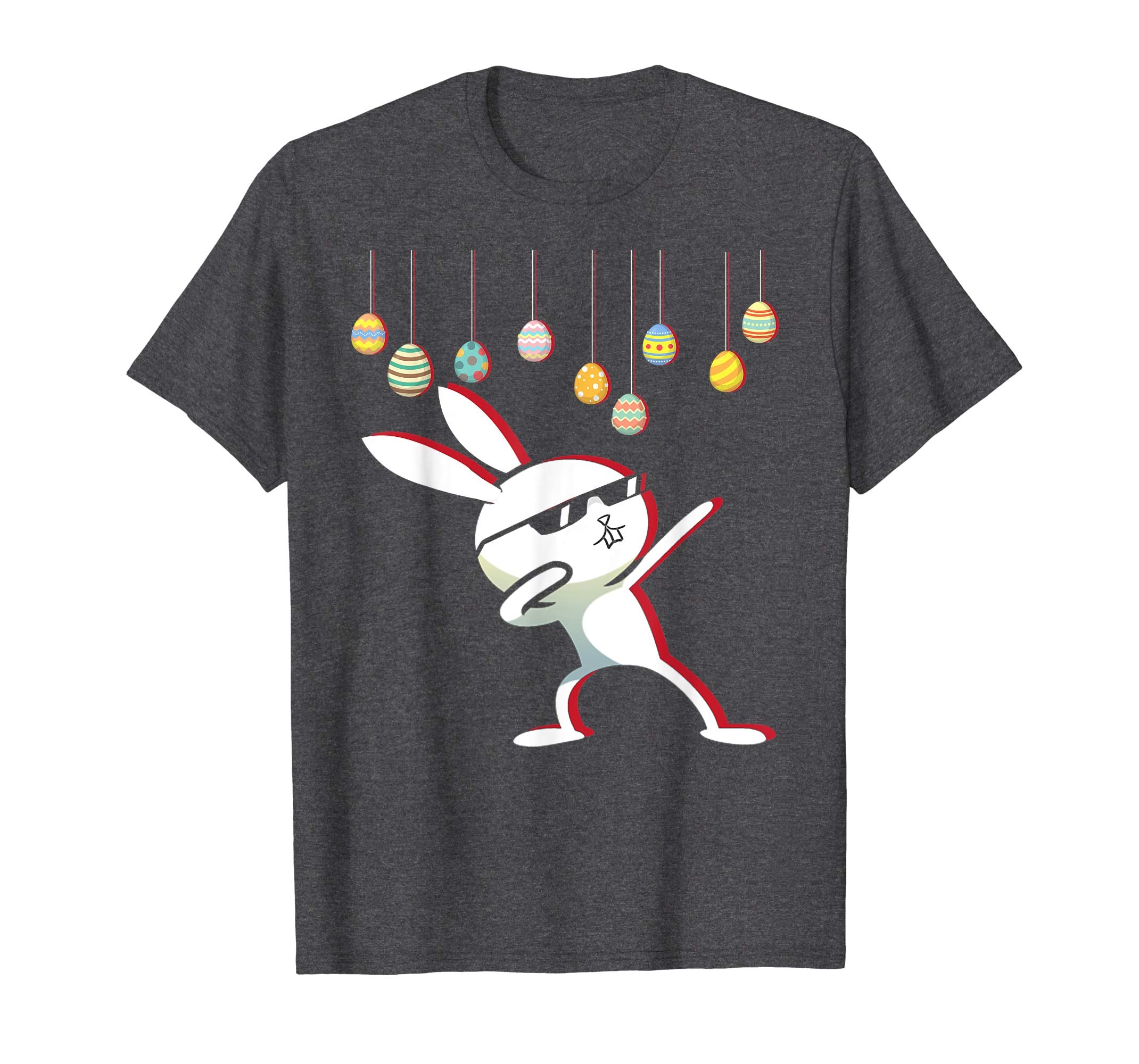 Bunny Dabbing Eggs Easter T-shirt, Funny Easter Day Gift