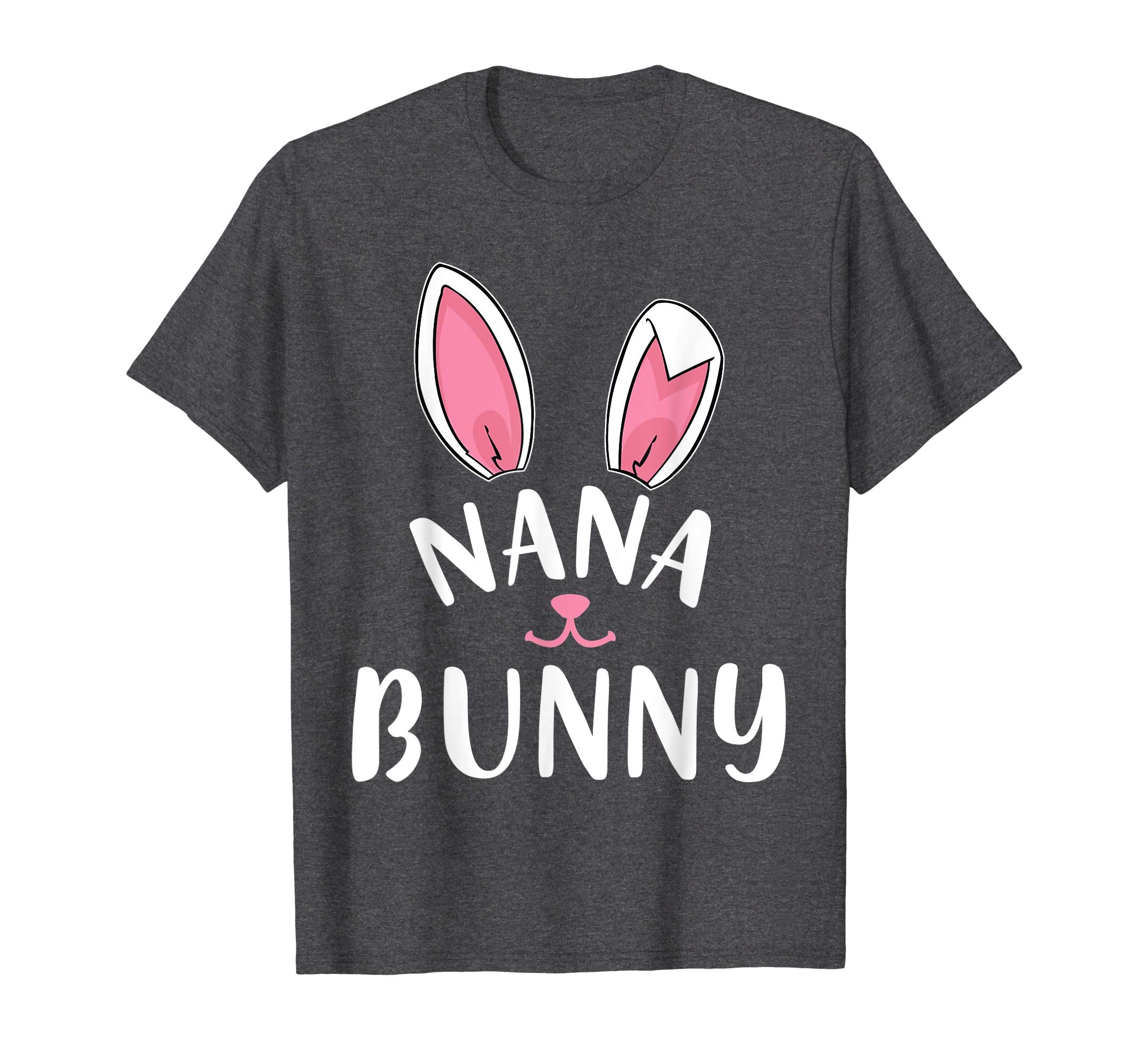 Cute Bunny Rabbit Emotion Face Happy Easter Shirt Nana Bunny