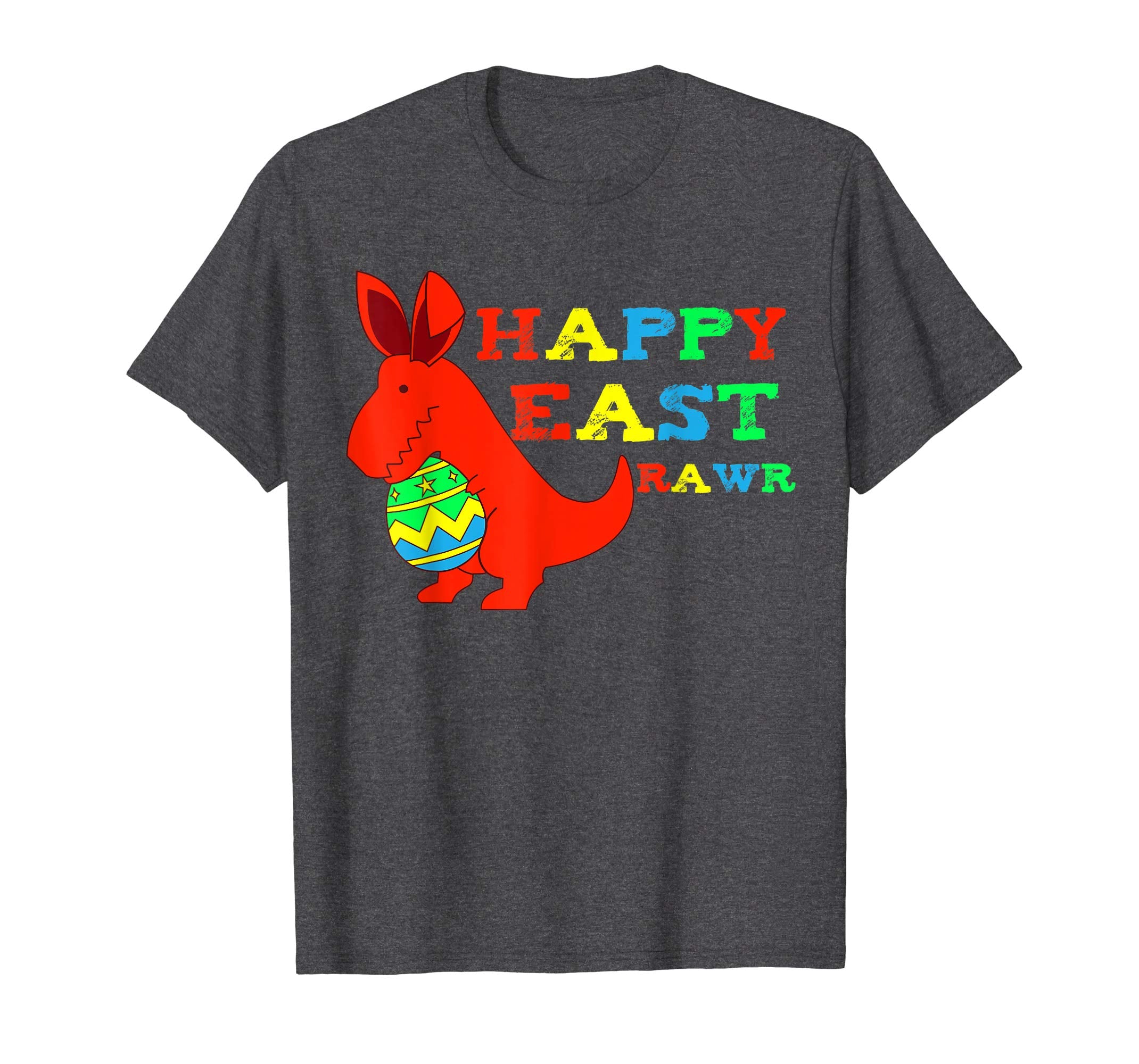 Happy Eastrawr T Rex Dinosaur Easter Bunny Egg Shirt