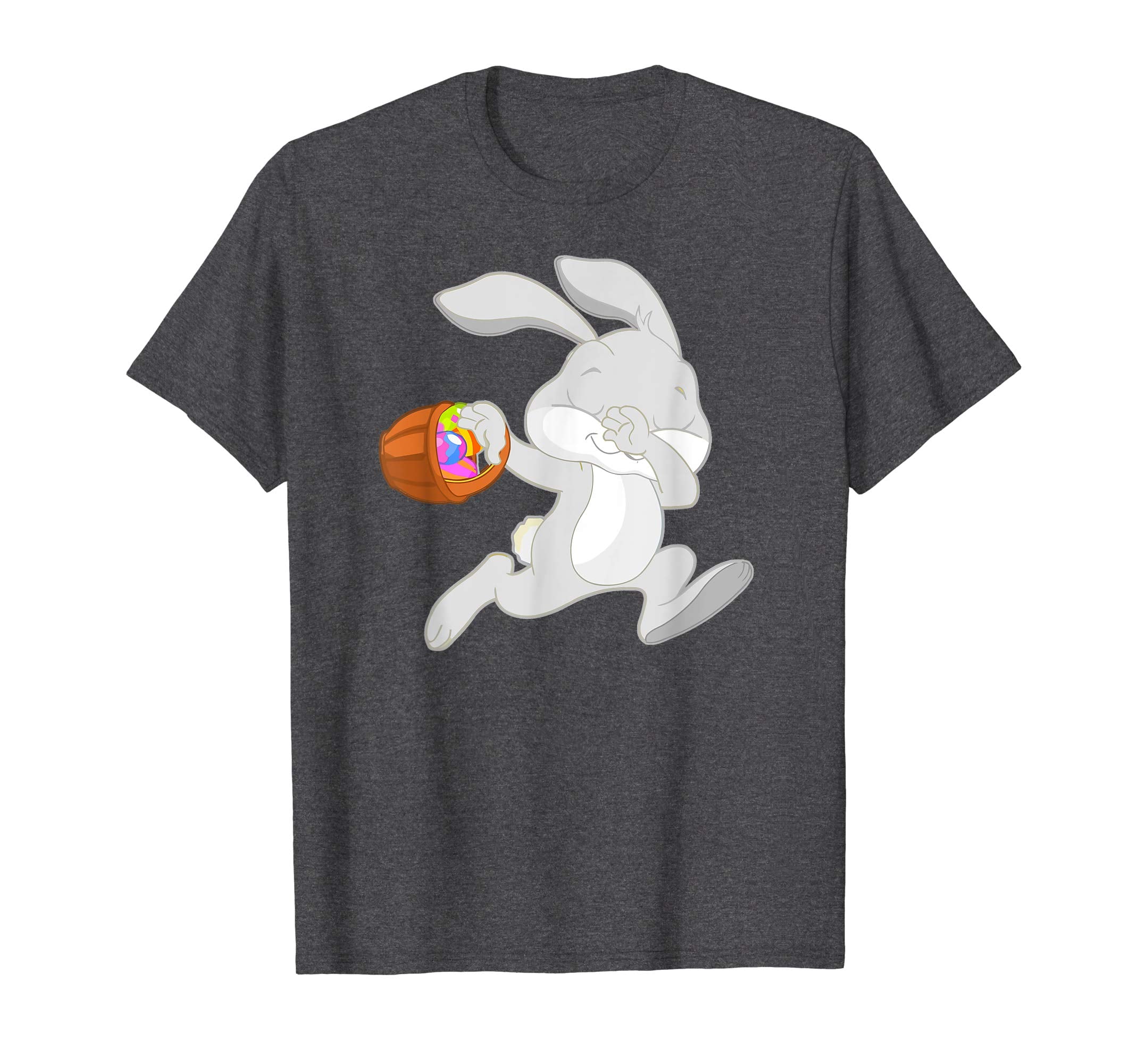 Easter Gray Rabbit Shirt, Cute Running Bunny Tee Gift
