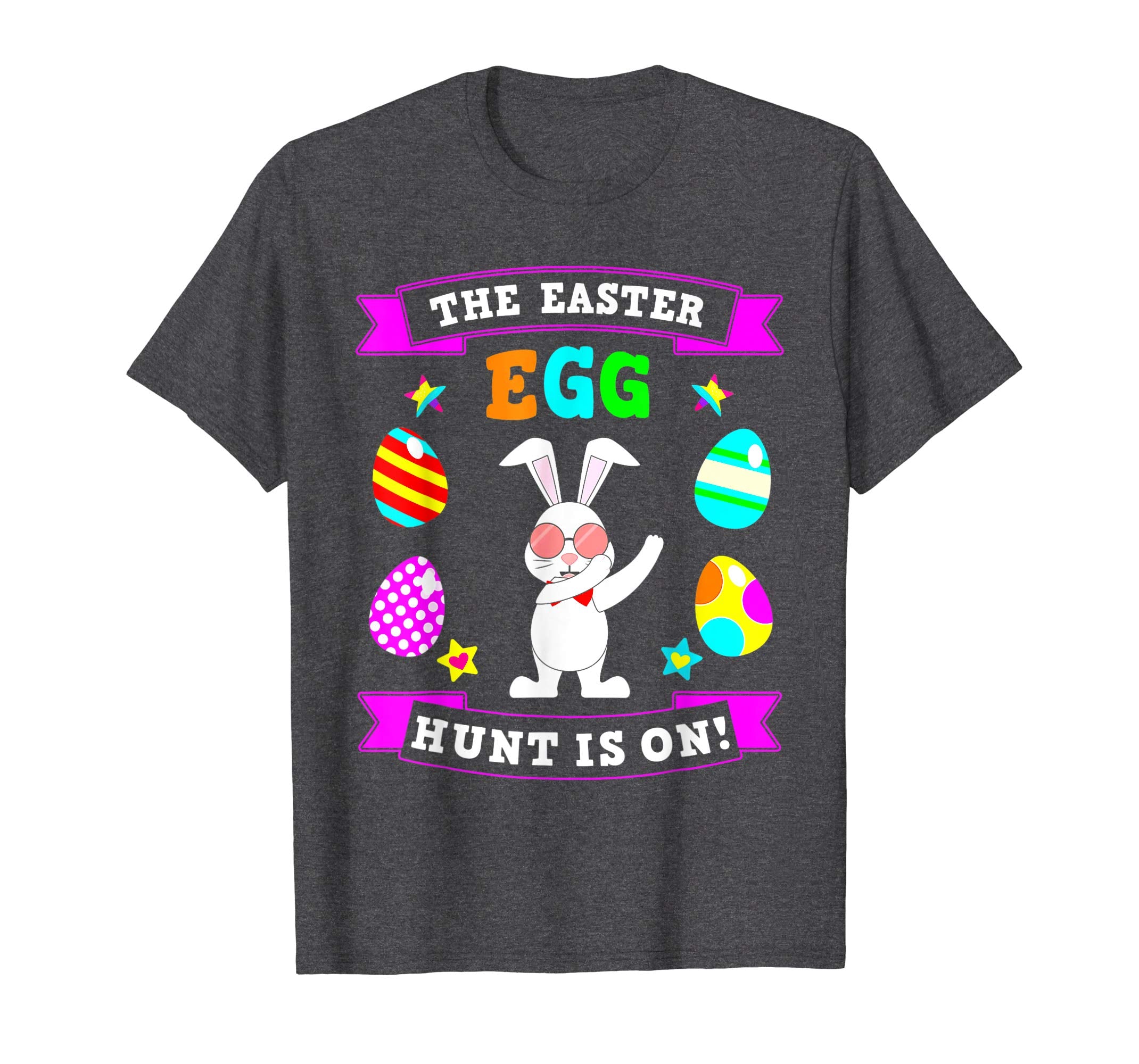 Easter Egg Hunt is On Dabbing Easter Bunny Tshirt