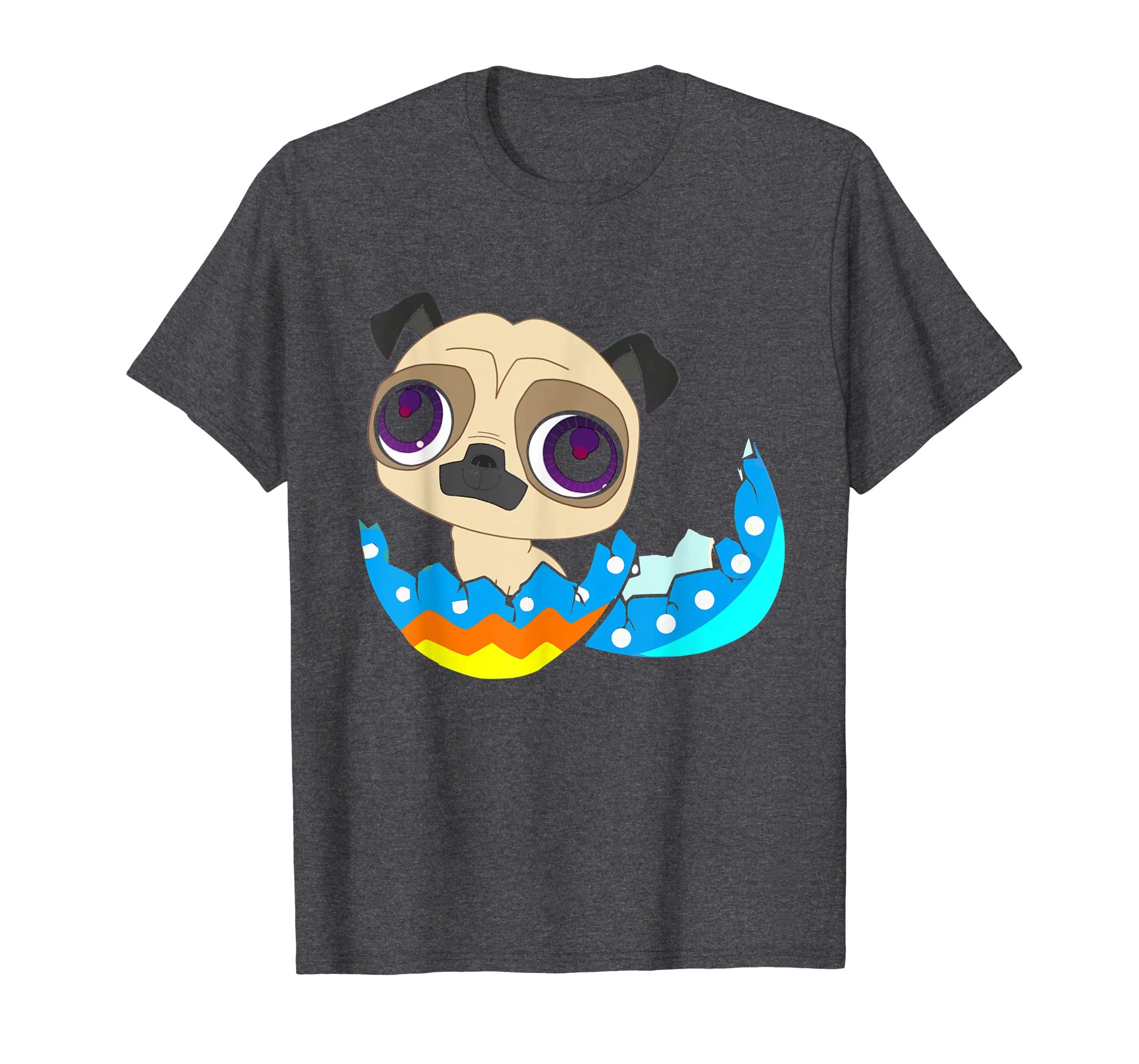 Easter Pug Shirt Pug and Egg Shirt Gift