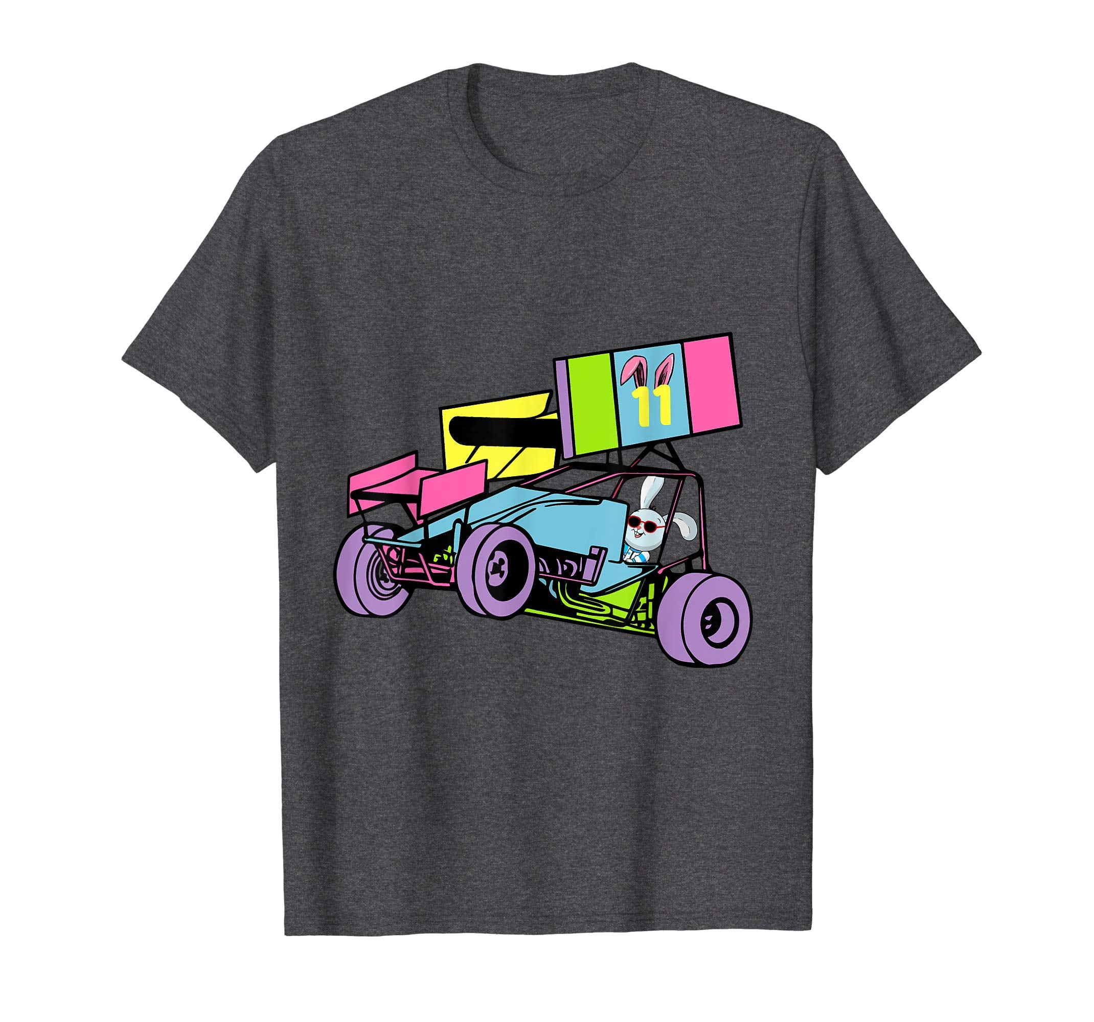 Easter Shirt Toddler Boys Girls Sprint Car Racing Gift Bunny