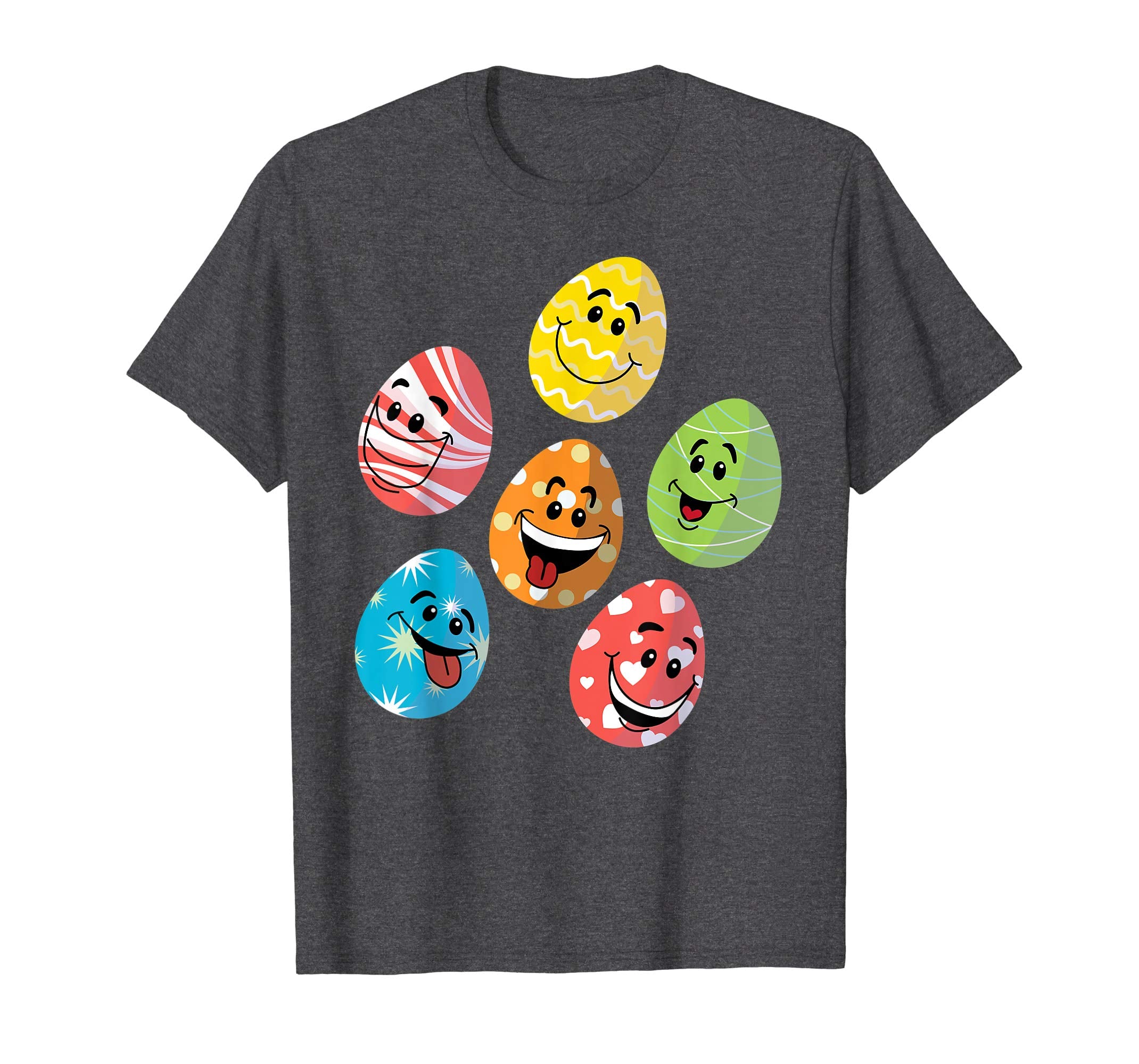 Smile Easter Eggs Emotion Faces Happy Easter Day Shirt