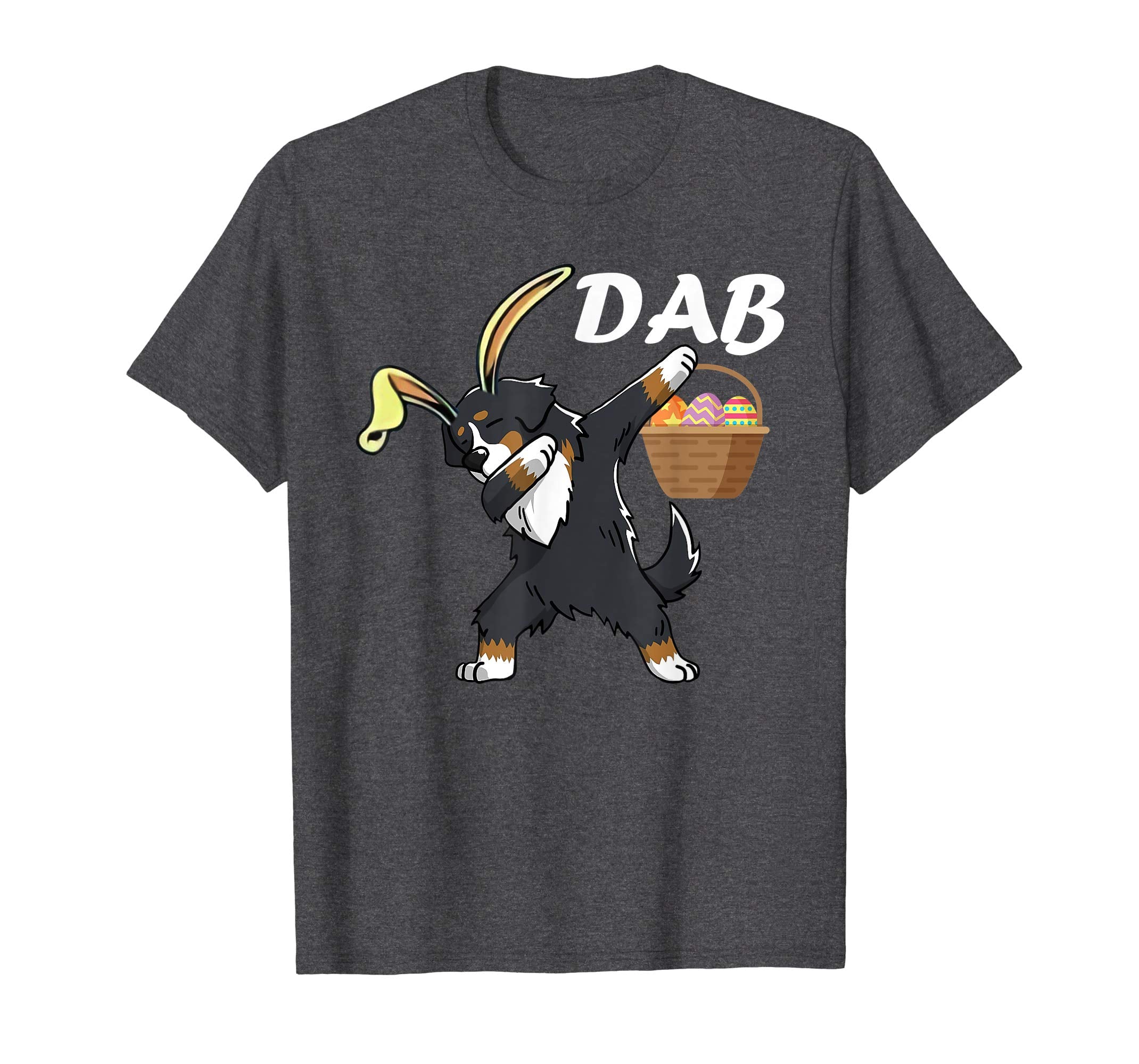 dog mittelschnauzer dabbing easter egg shirt