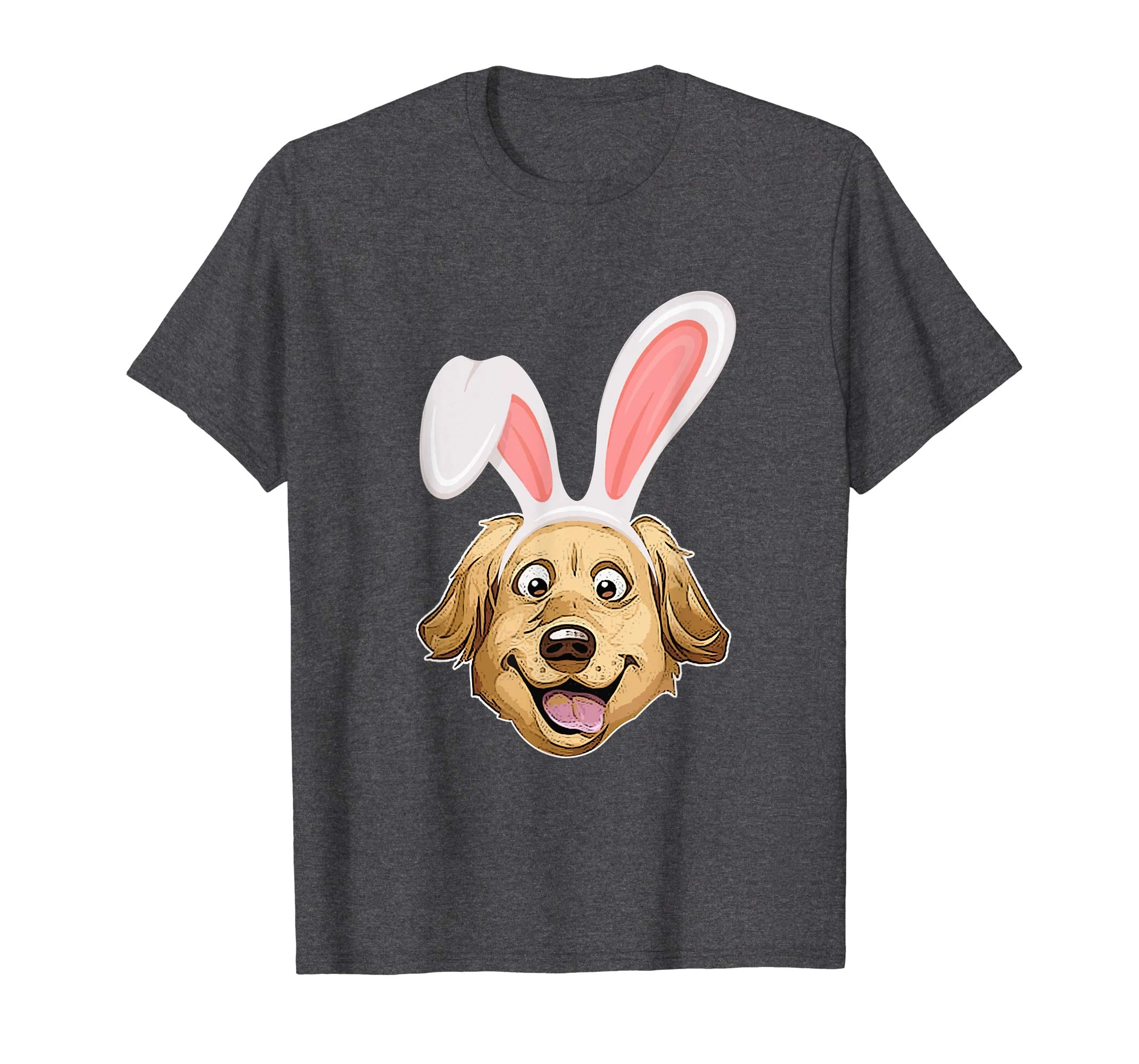 Golden Retriever Dressed As Easter Bunny Rabbit Ears T-Shirt