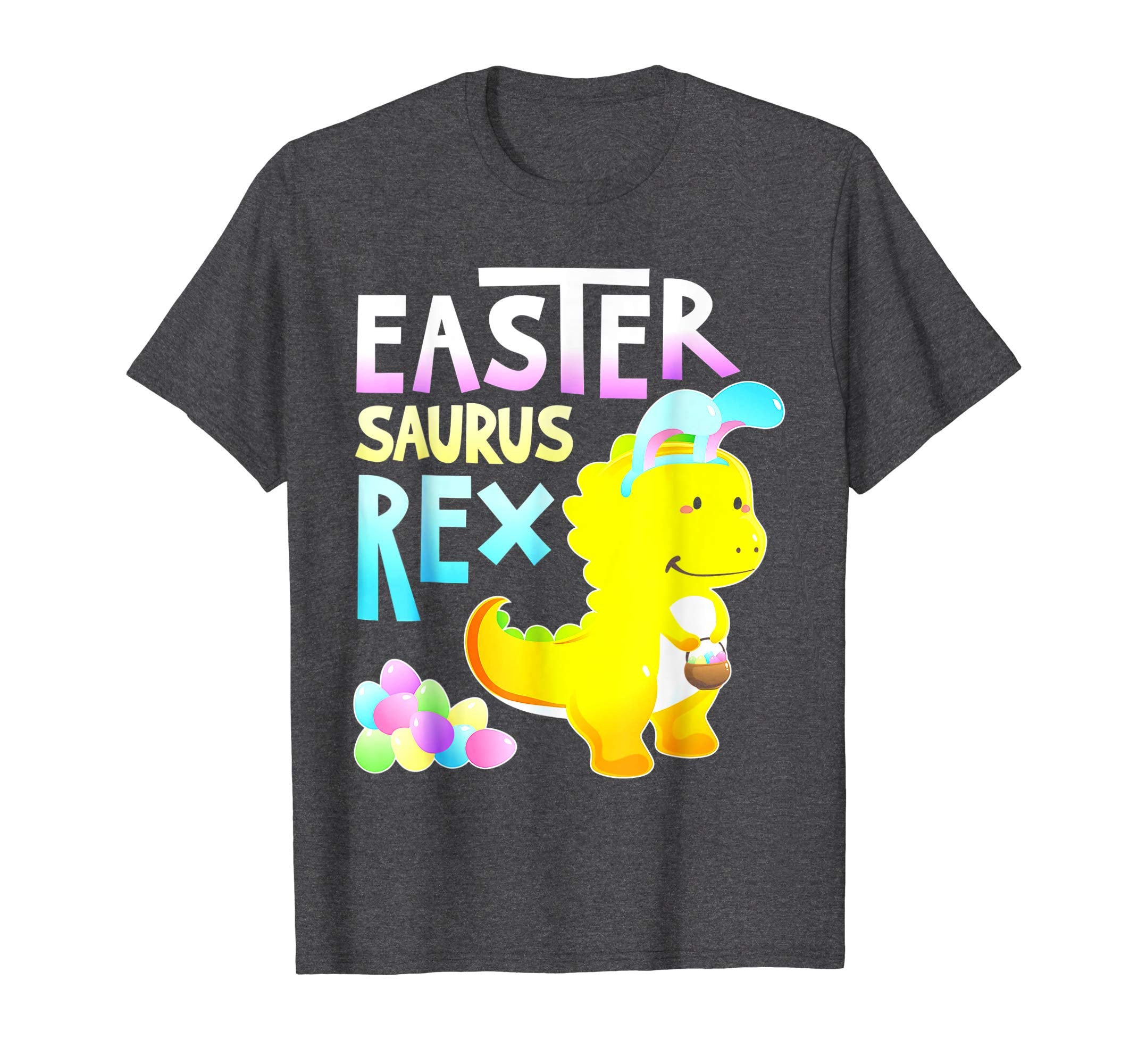 Easter Bunny Dinosaur T shirt TRex Boys Kids Girls Eggs
