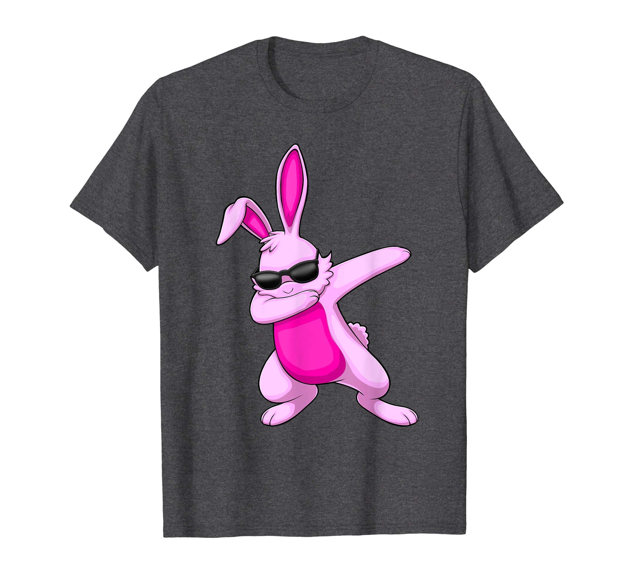 Dabbing Easter Bunny T Shirt Men Kids Boys Girls Basket Eggs