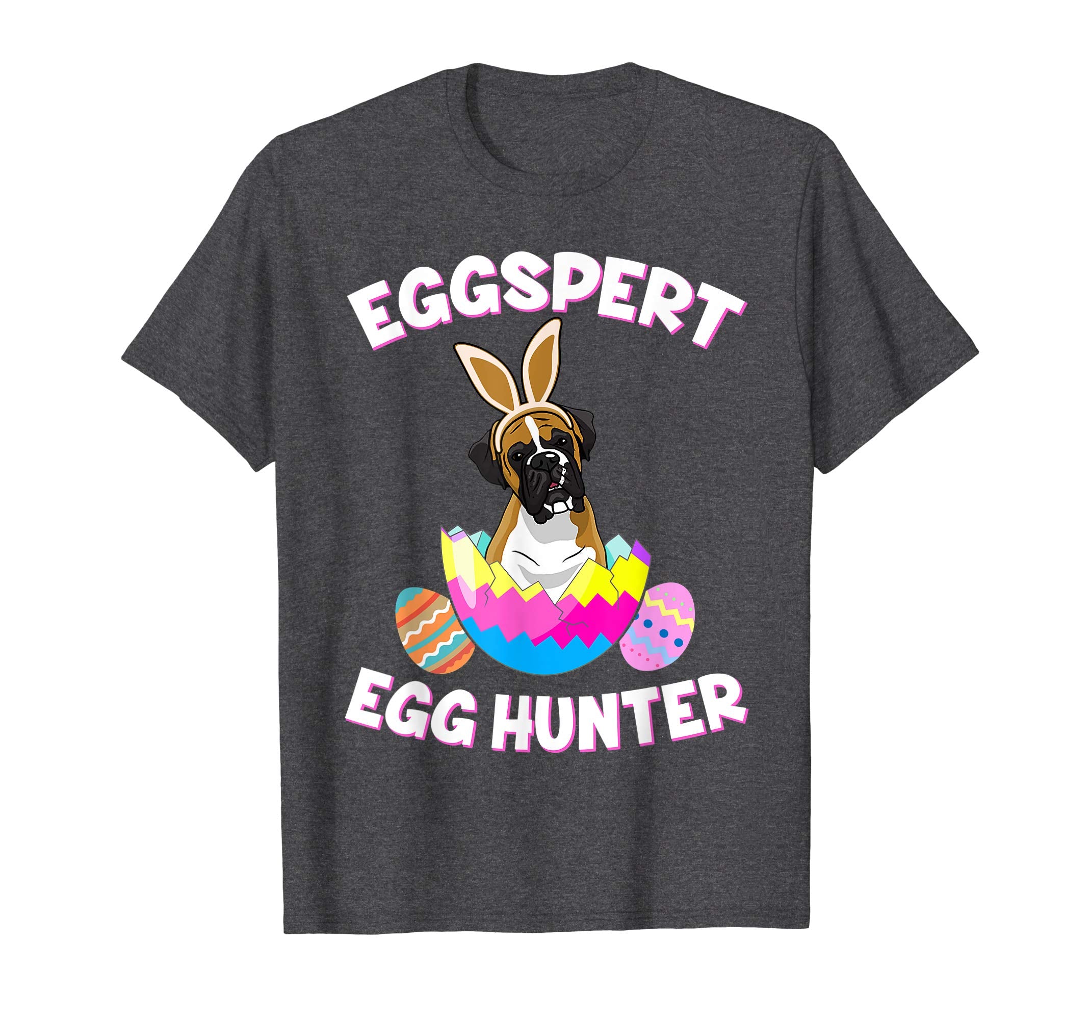 Eggspert Egg Hunter Easter Funny Boxer T Shirt