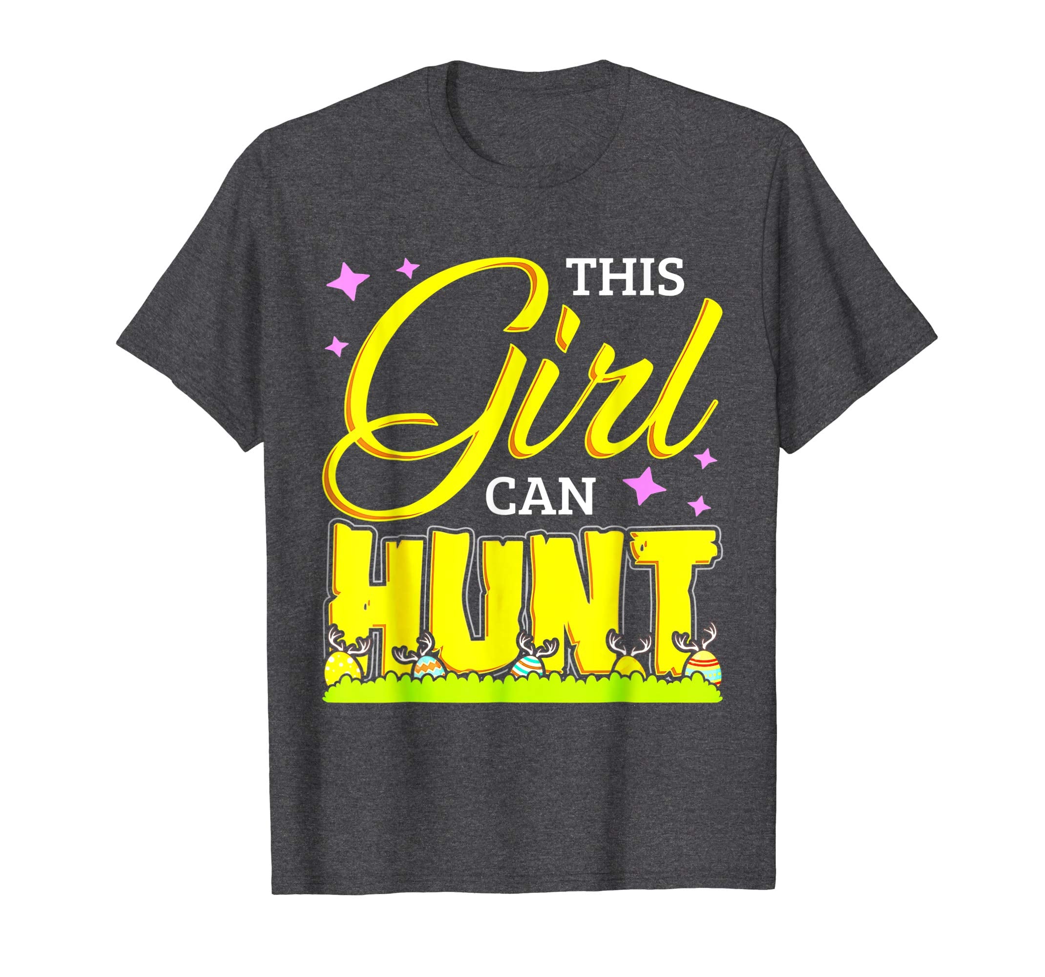 Easter Hunting T Shirt This Girl Can Hunt Eggs Season Gift