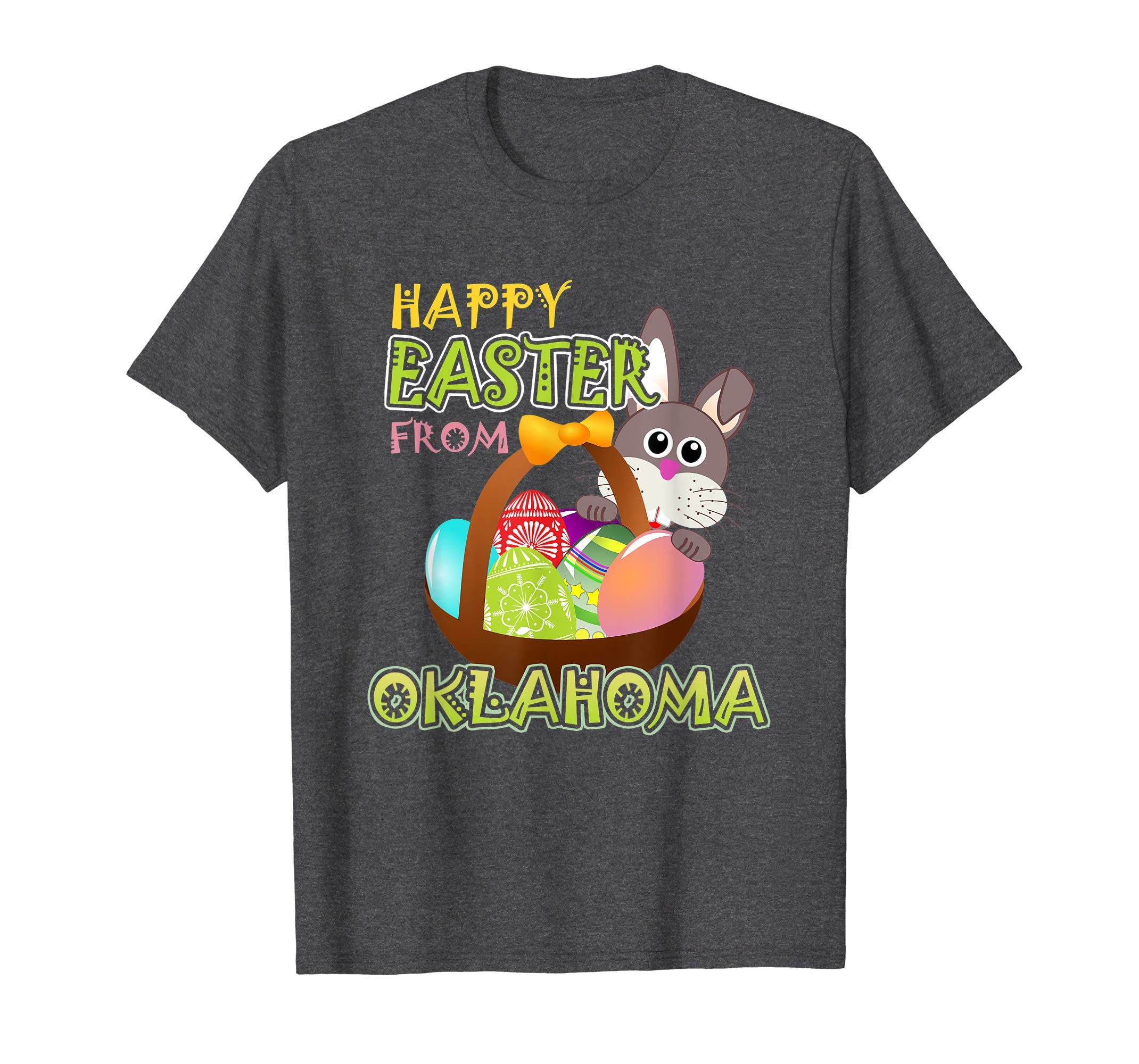 Happy Easter from Oklahoma Funny States T-Shirt
