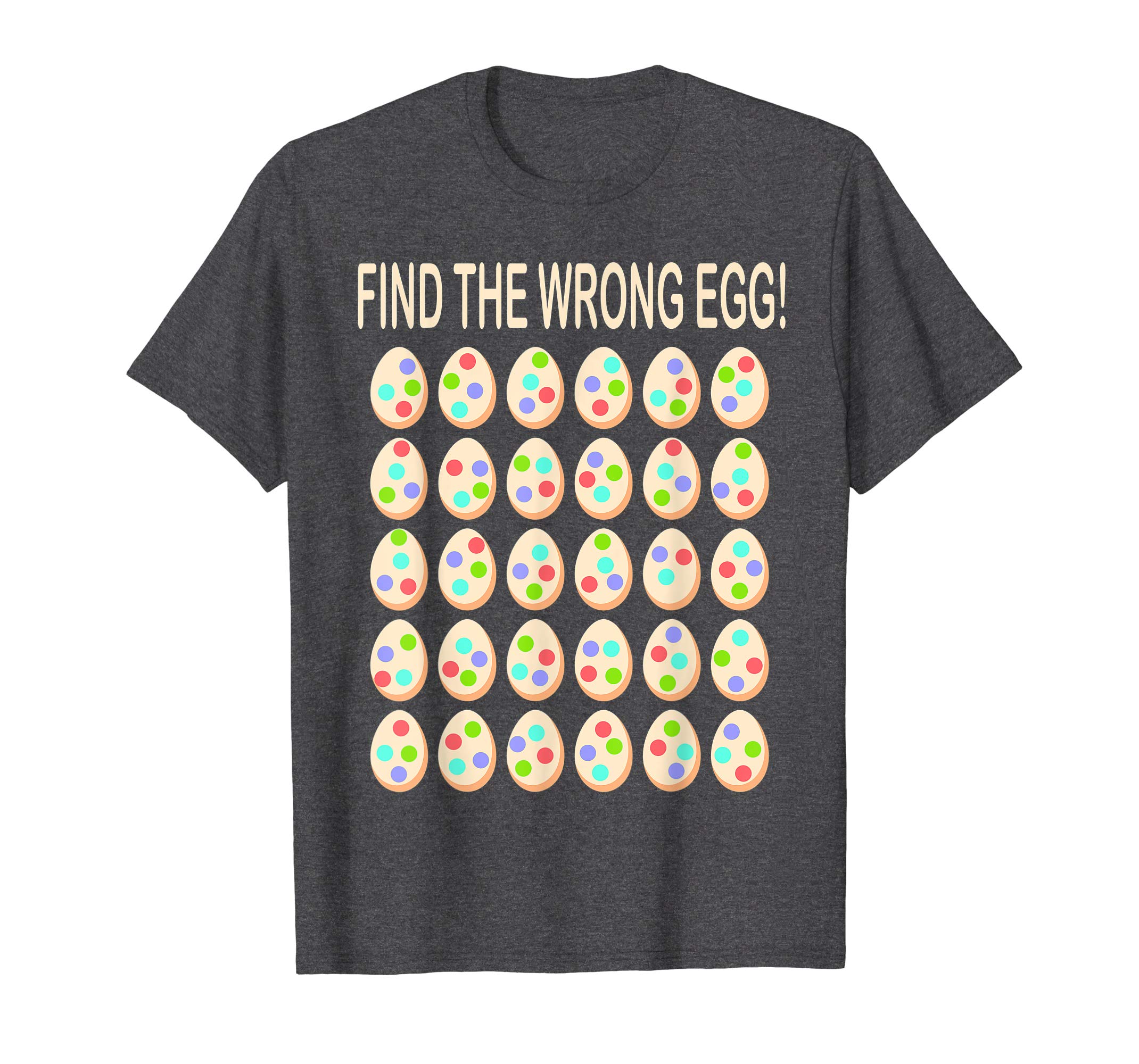 FIND THE WRONG EGG! funny Easter Egg T-Shirt mystery
