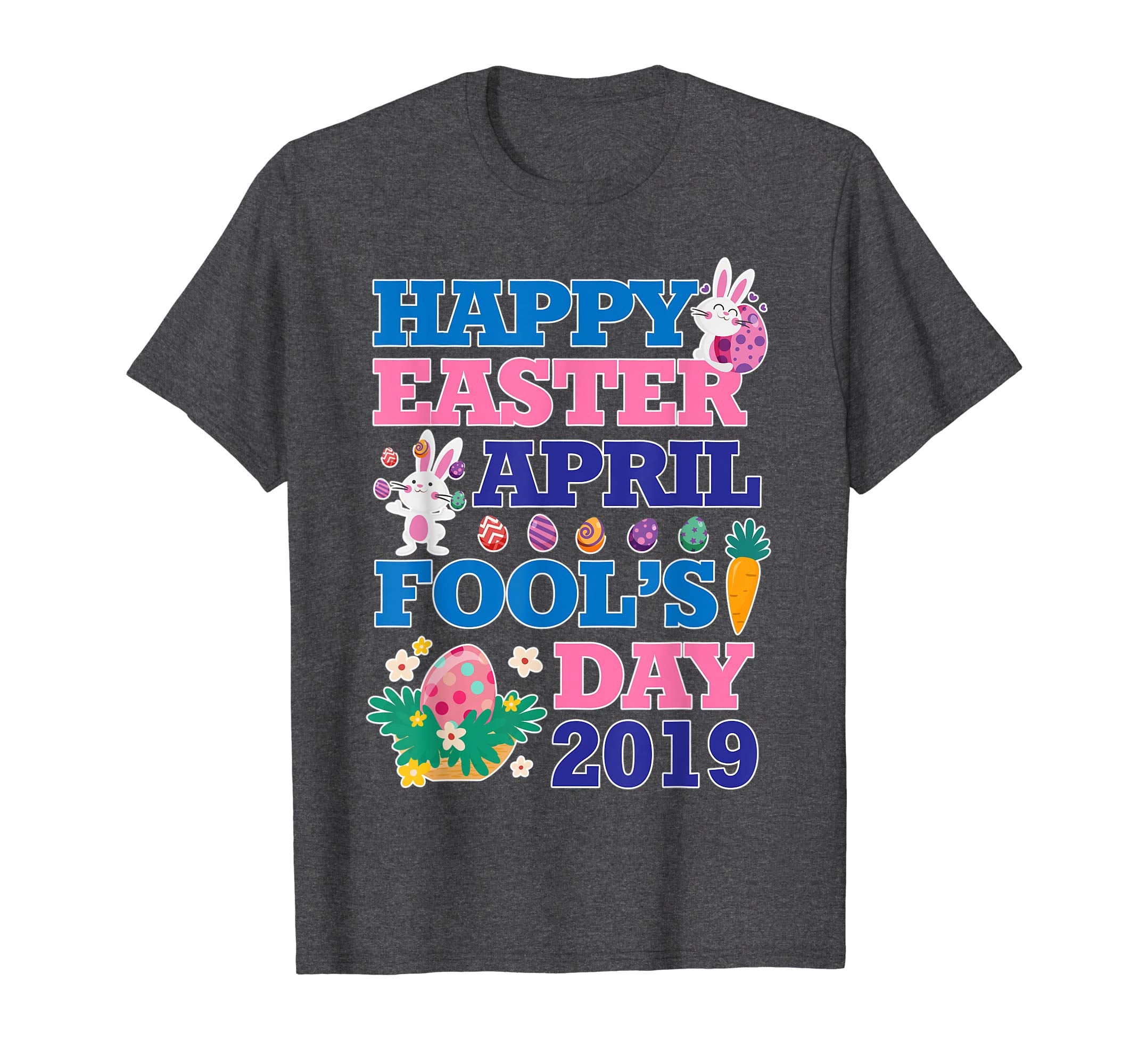 Bunny &amp; Carrot Easter Egg Happy Easter April Fool's Day 2019