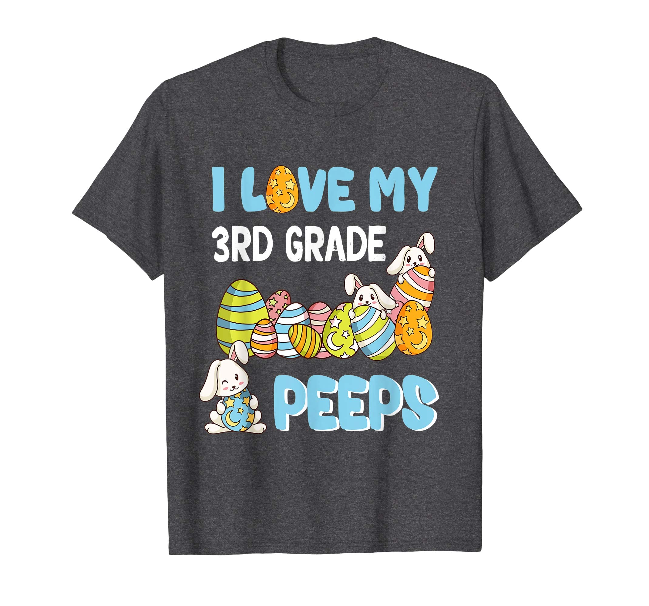 I Love My 3rd Grade Peeps T-Shirt Easter Day Gift