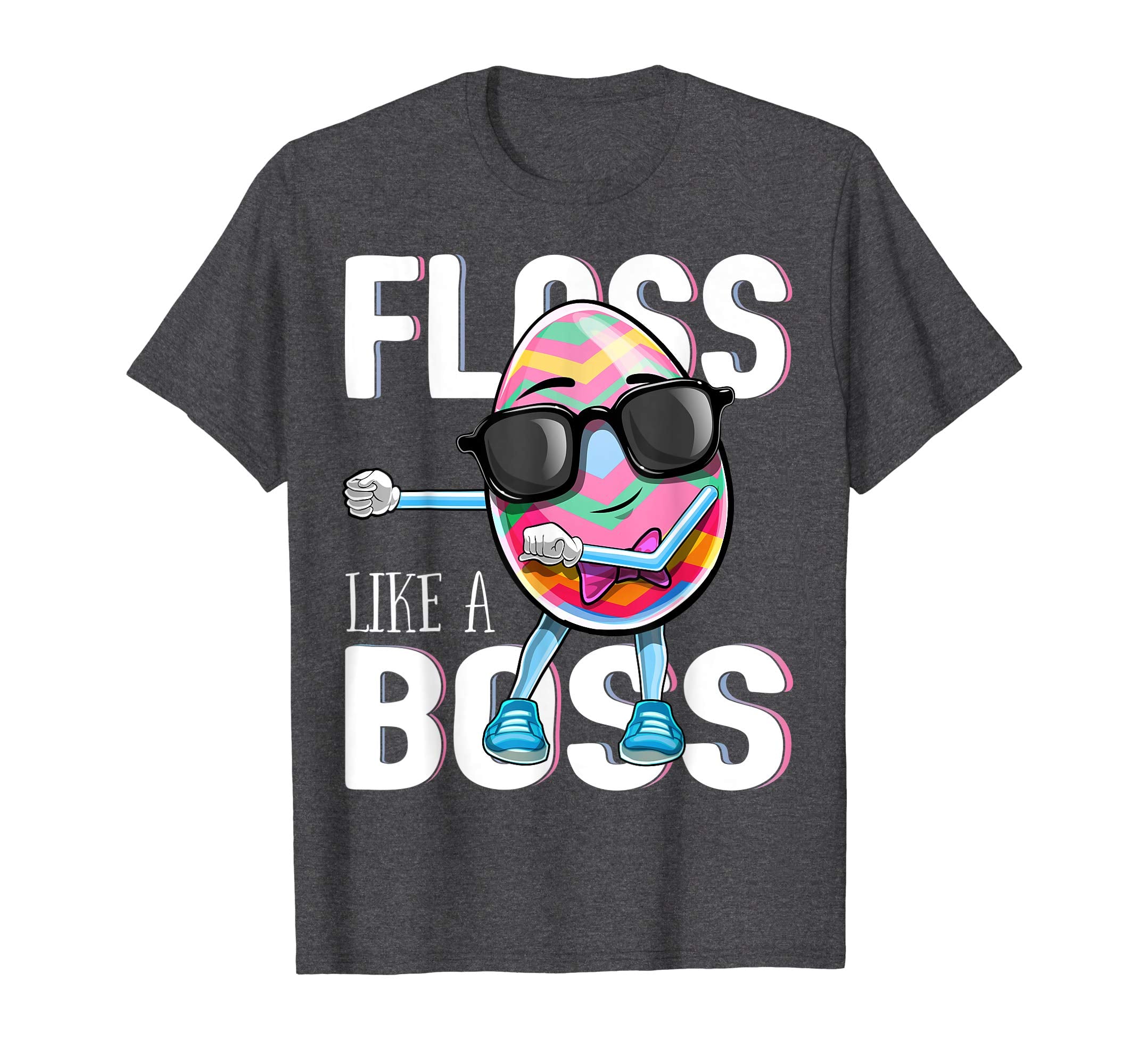 Floss Like a Boss Flossing Easter Egg Shirt Kids Easter Gift