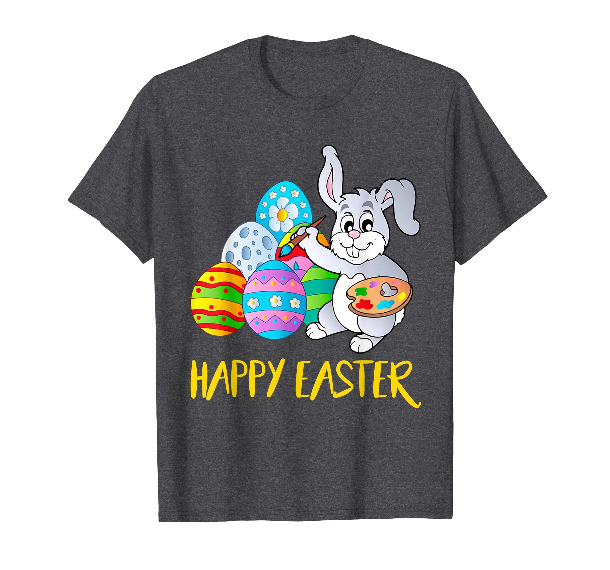Happy Easter Shirt Colorful Eggs Tee