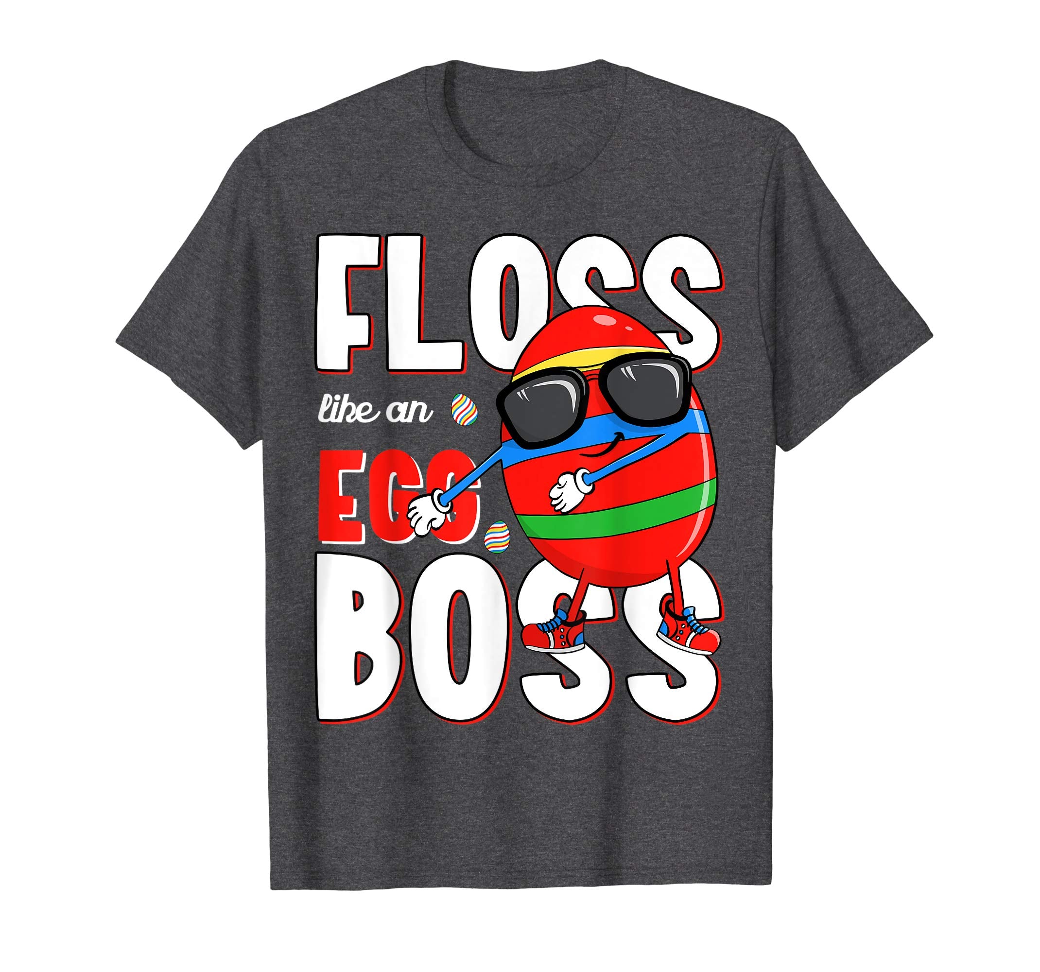 Floss Like a Boss Easter T-shirt Funny Flossing Dance Egg