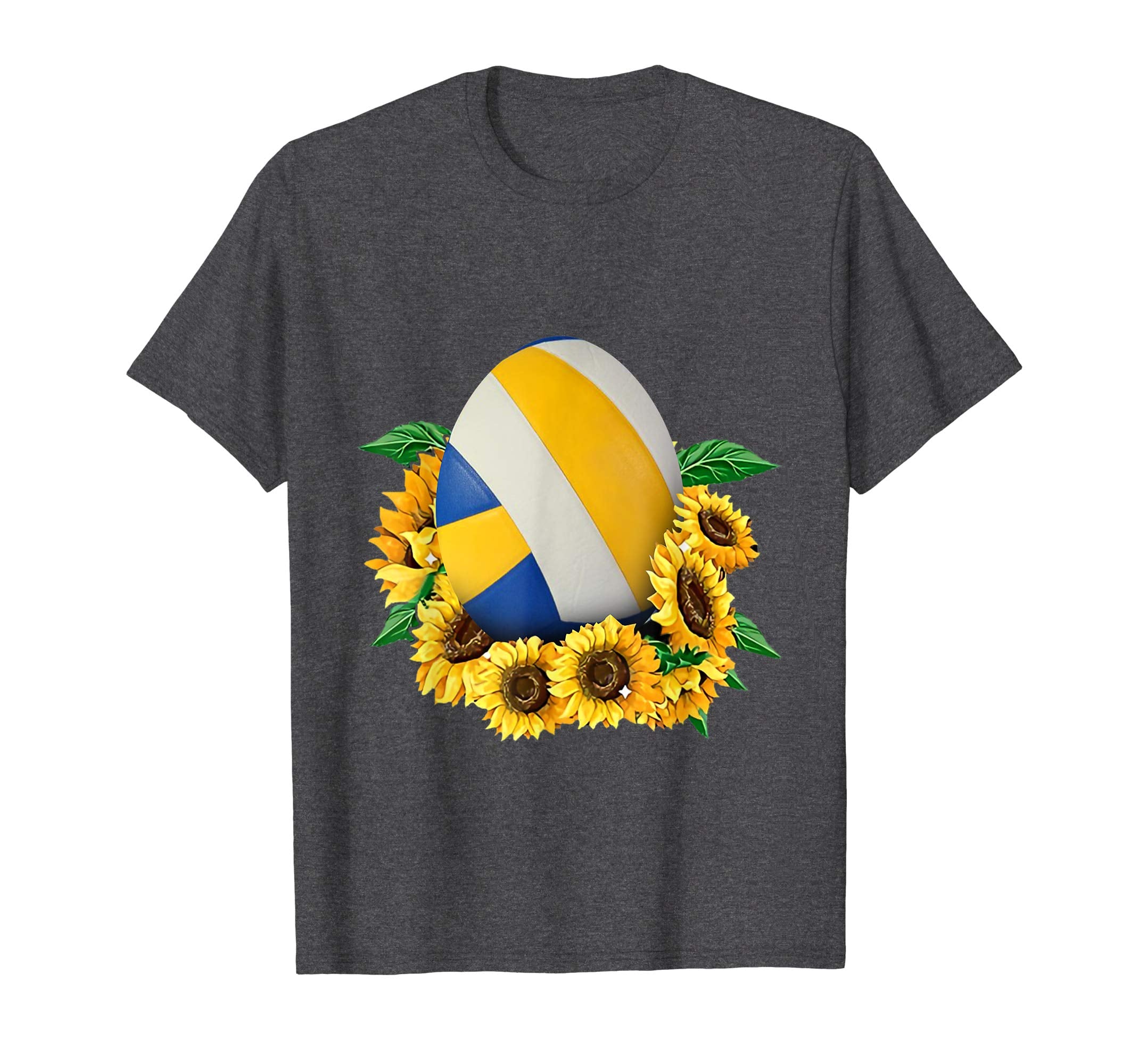 Sun Flower Volleyball egg Easter shirt