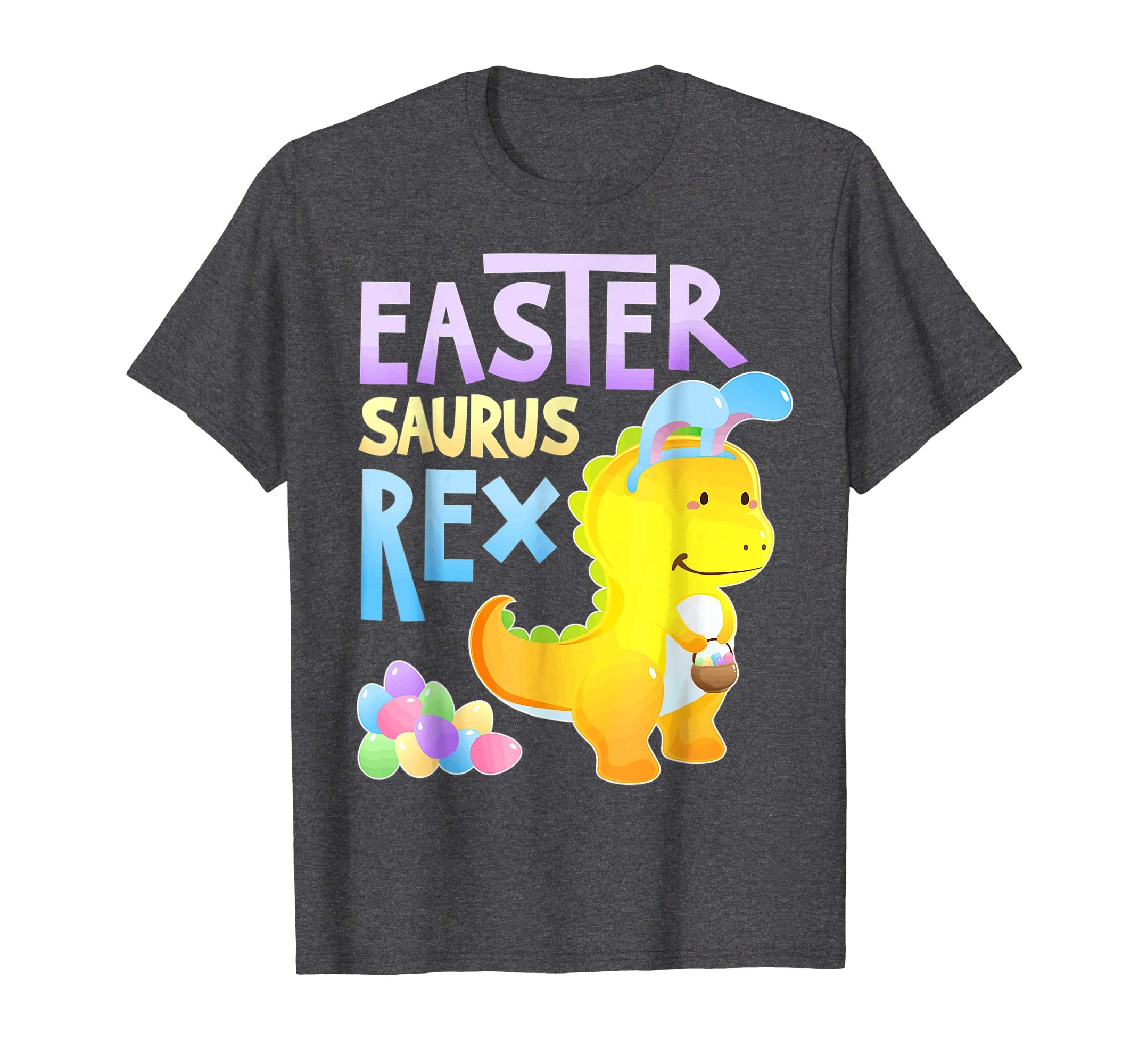 Easter Bunny Dinosaur T shirt TRex Boys Kids Girls Eggs
