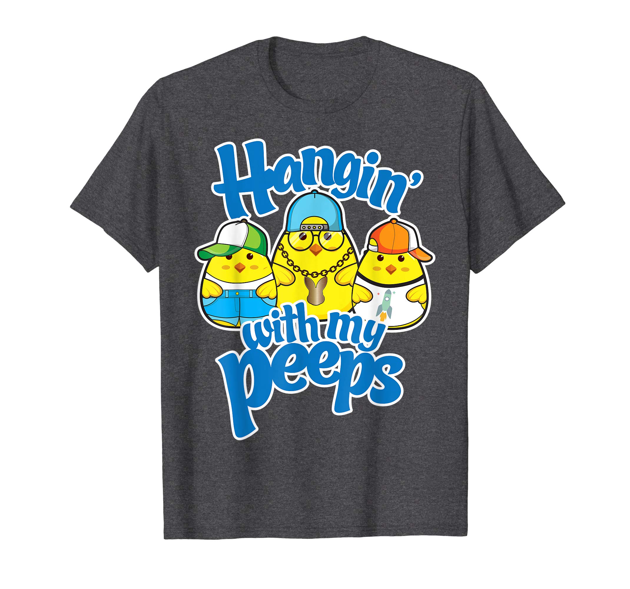 Boys Hanging with my peeps shirt Easter Egg Hunt T-shirt Tee