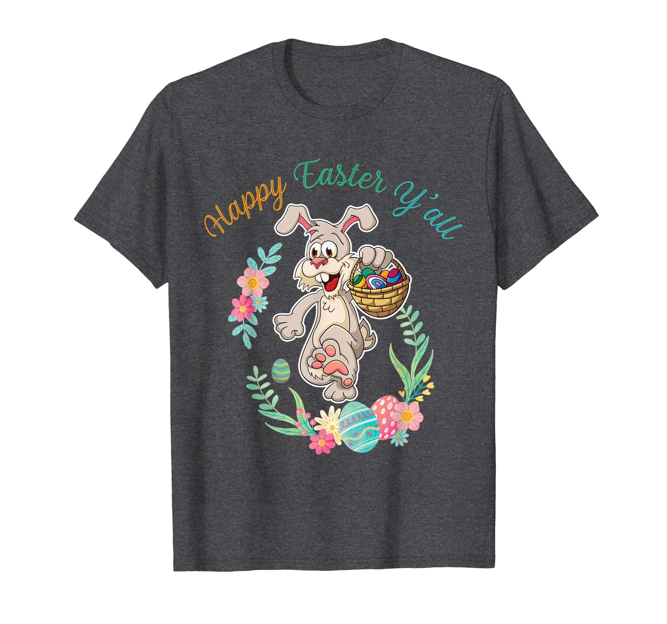 Womens Happy Easter Yall T Shirt for Mom Son