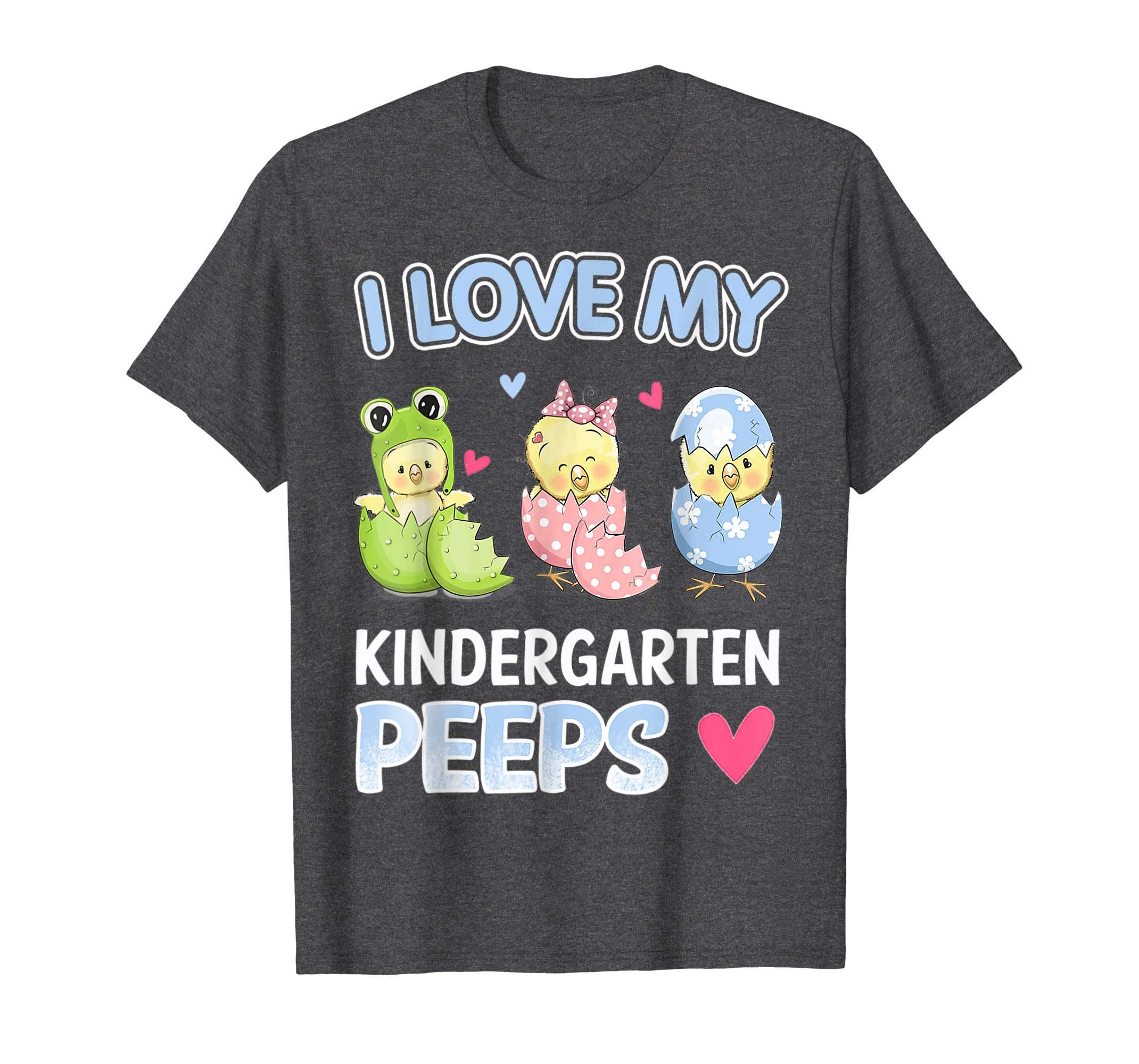 I Love My Kindergarten Peeps Easter Day TShirt