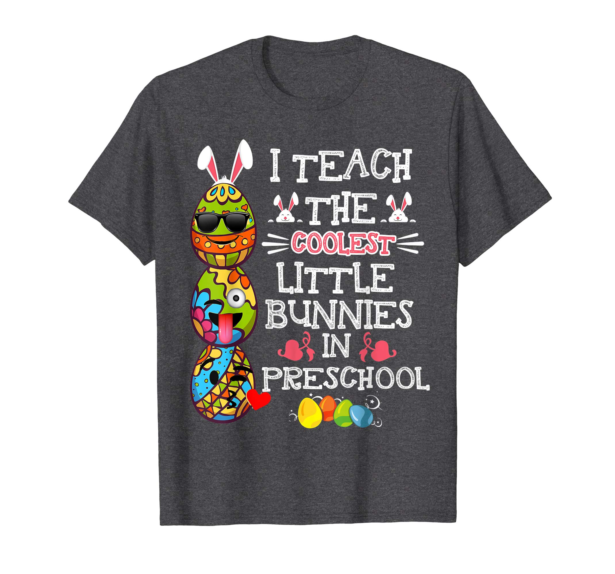 Easter Preschool Teacher T Shirt Easter Egg Emoji T Shirt
