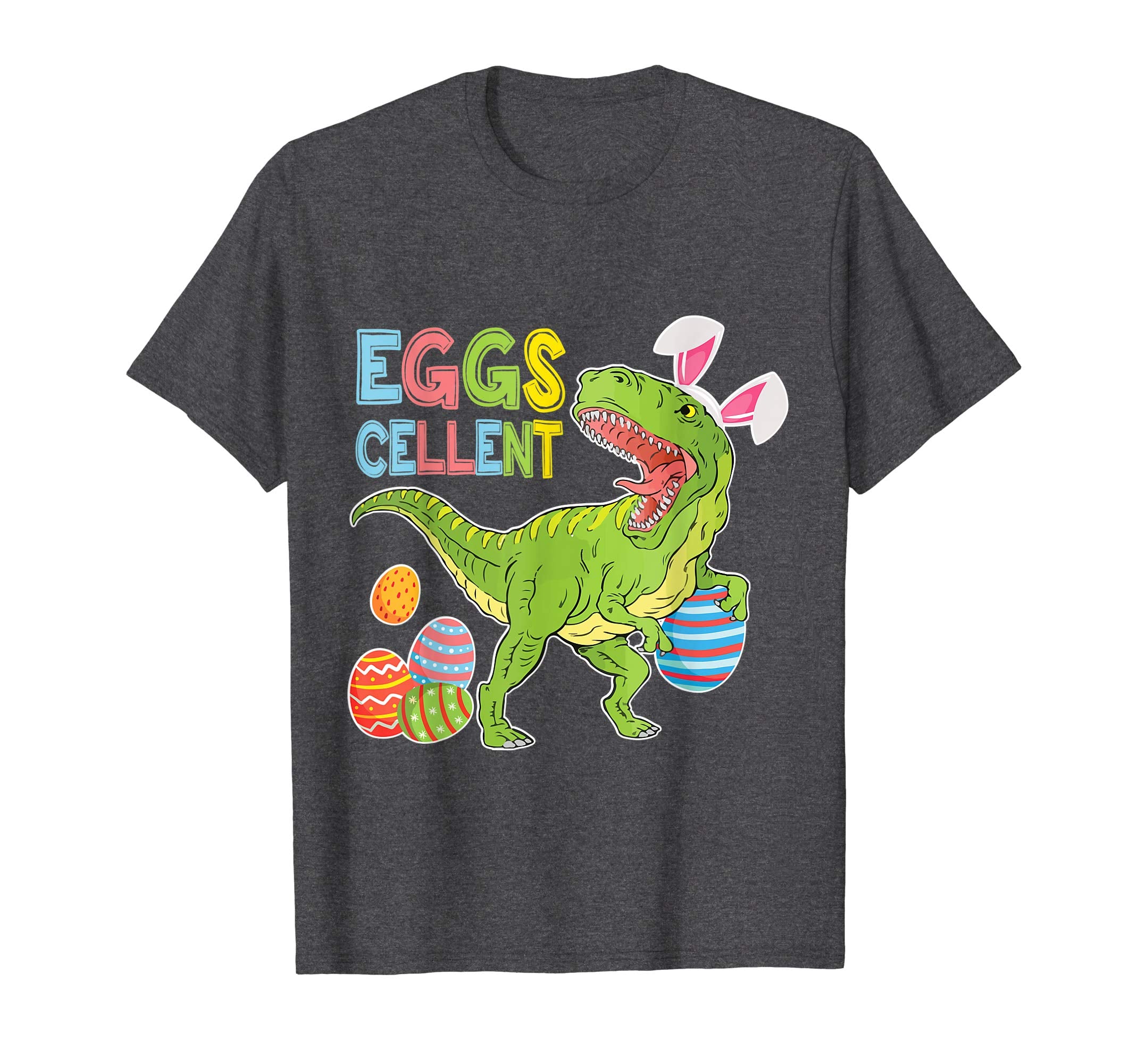 Dinosaur T-rex Rabbit Easter Shirt Eggs Cellent Excellent