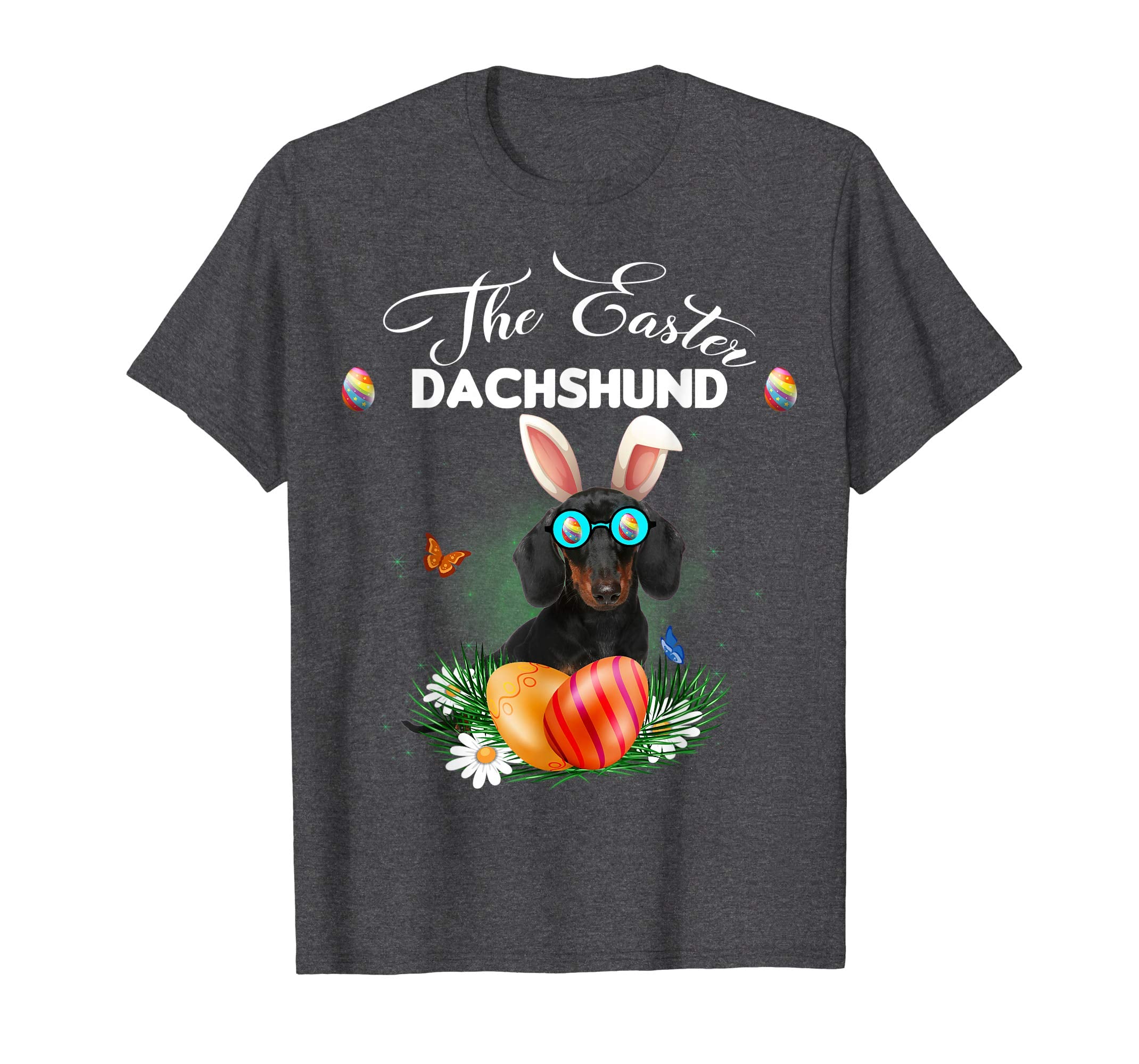 Dachshund Bunny Easter Day Dog Gifts T-Shirt
