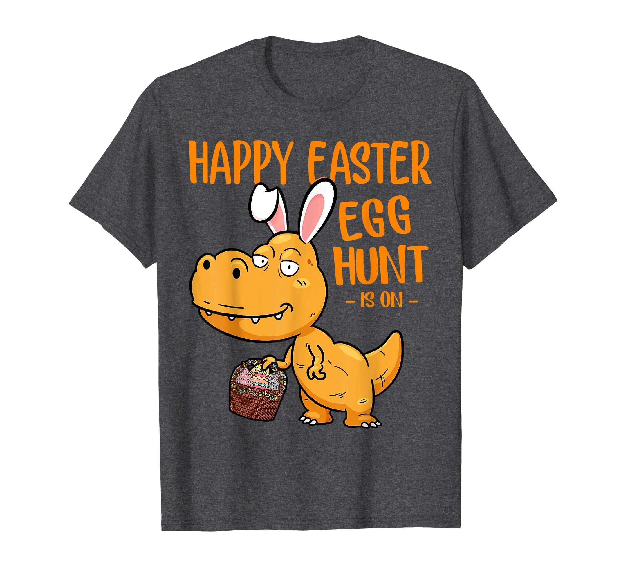 T Rex Happy Easter Egg Hunt Is On T Shirt For Kids Women Men