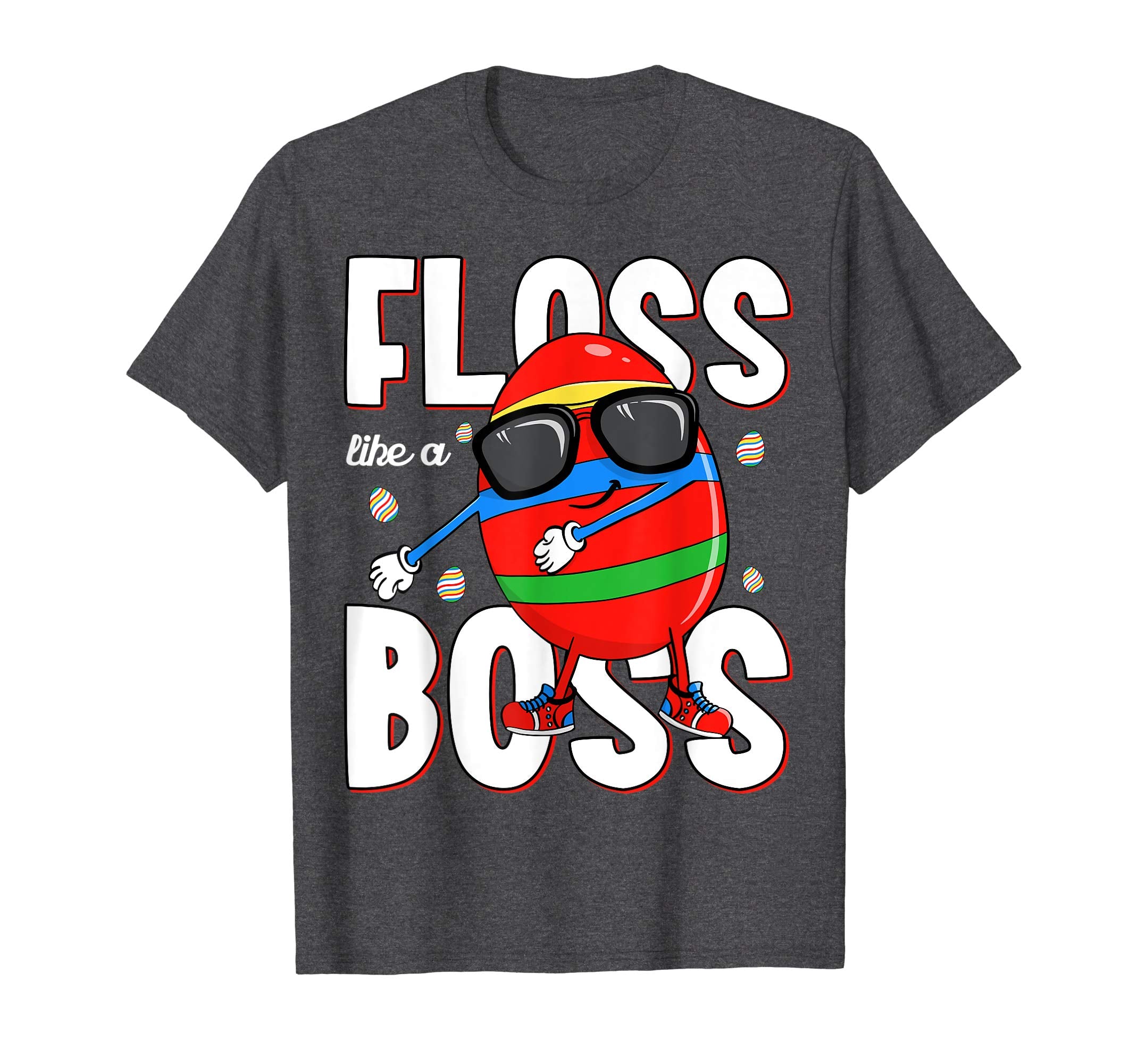 Floss Like a Boss Easter T-shirt Funny Flossing Dance Egg