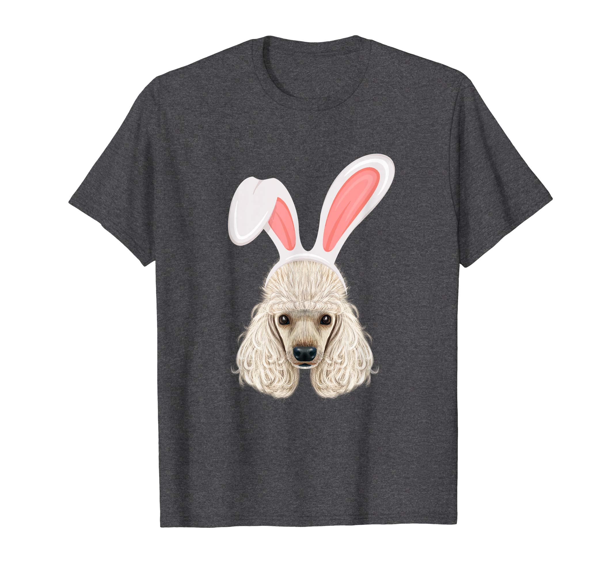 Poodle Dressed As Easter Bunny With Rabbit Ears T-Shirt