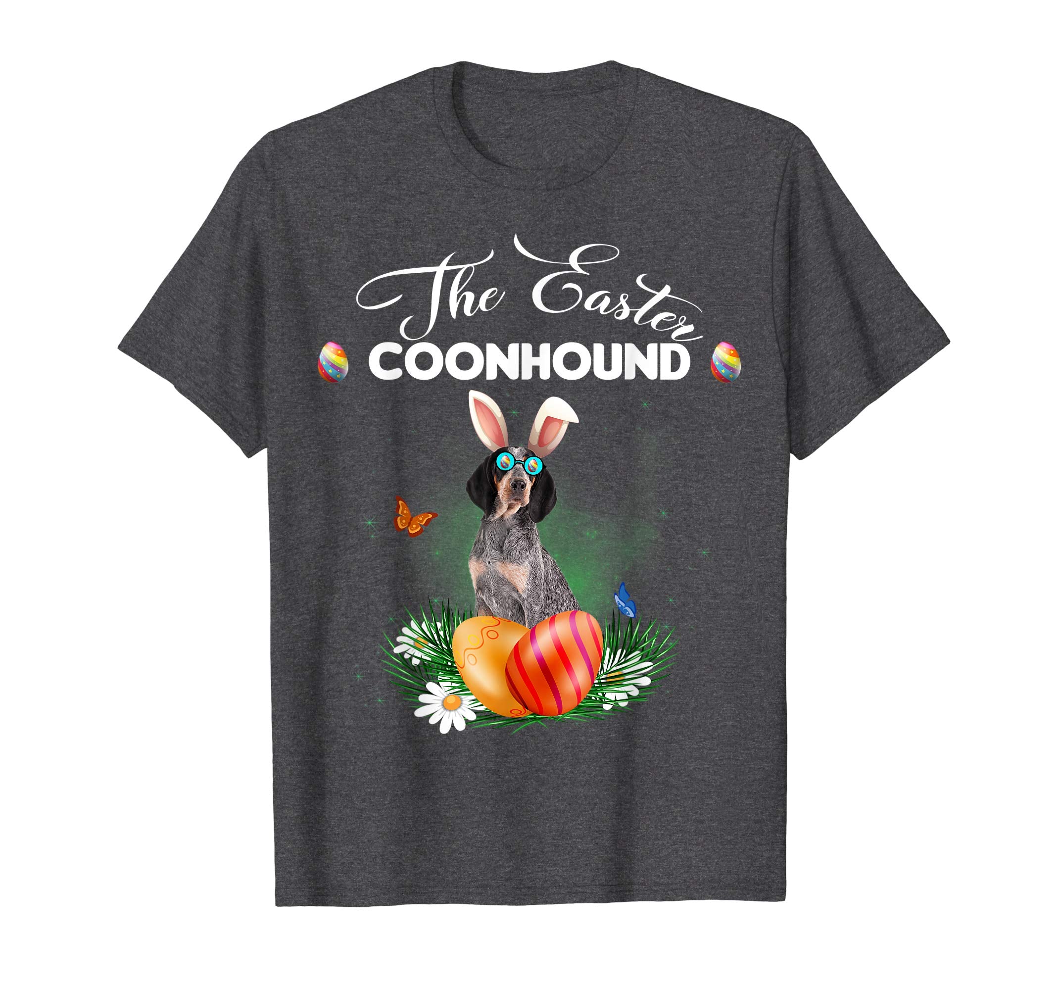 Coonhound Bunny Easter Day Dog Gifts T-Shirt