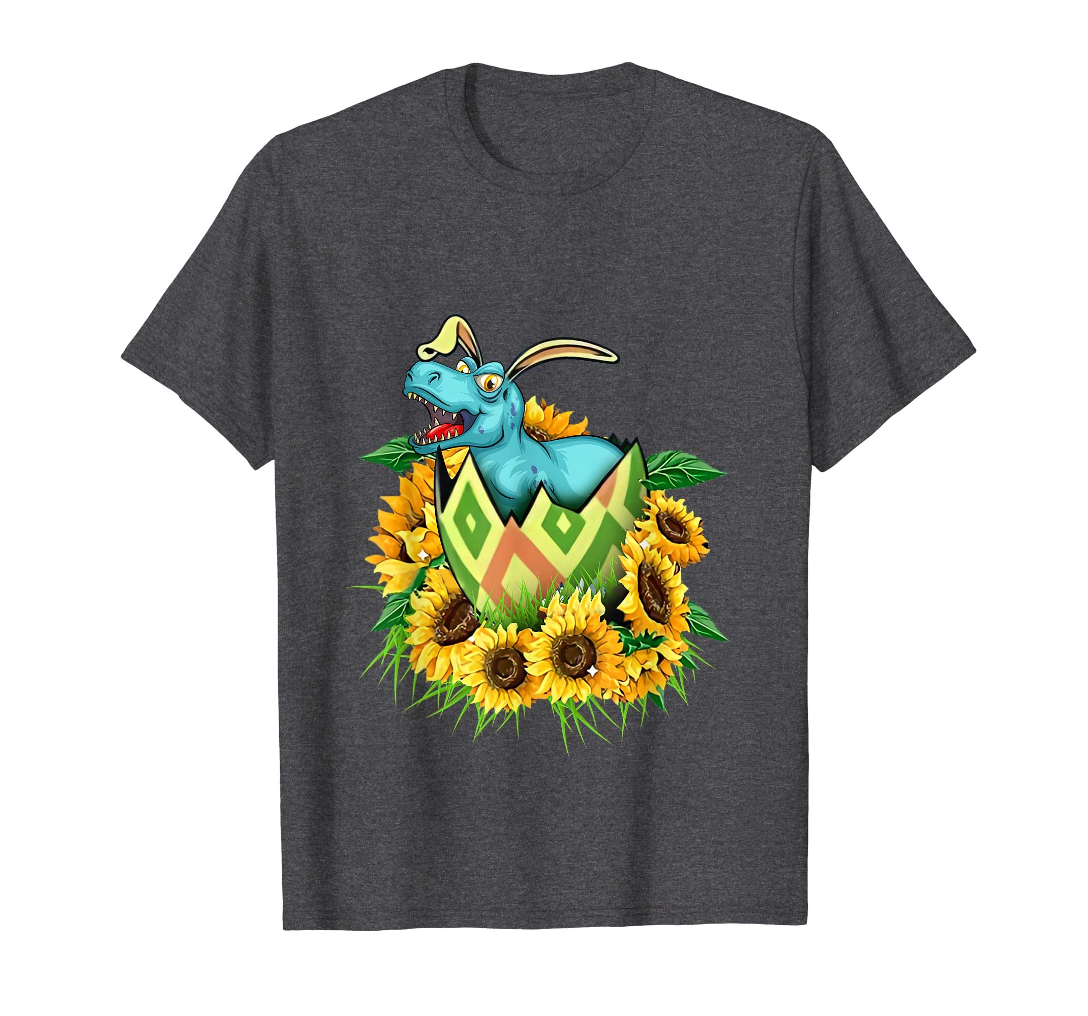 dinosaurs sunflower easter shirt