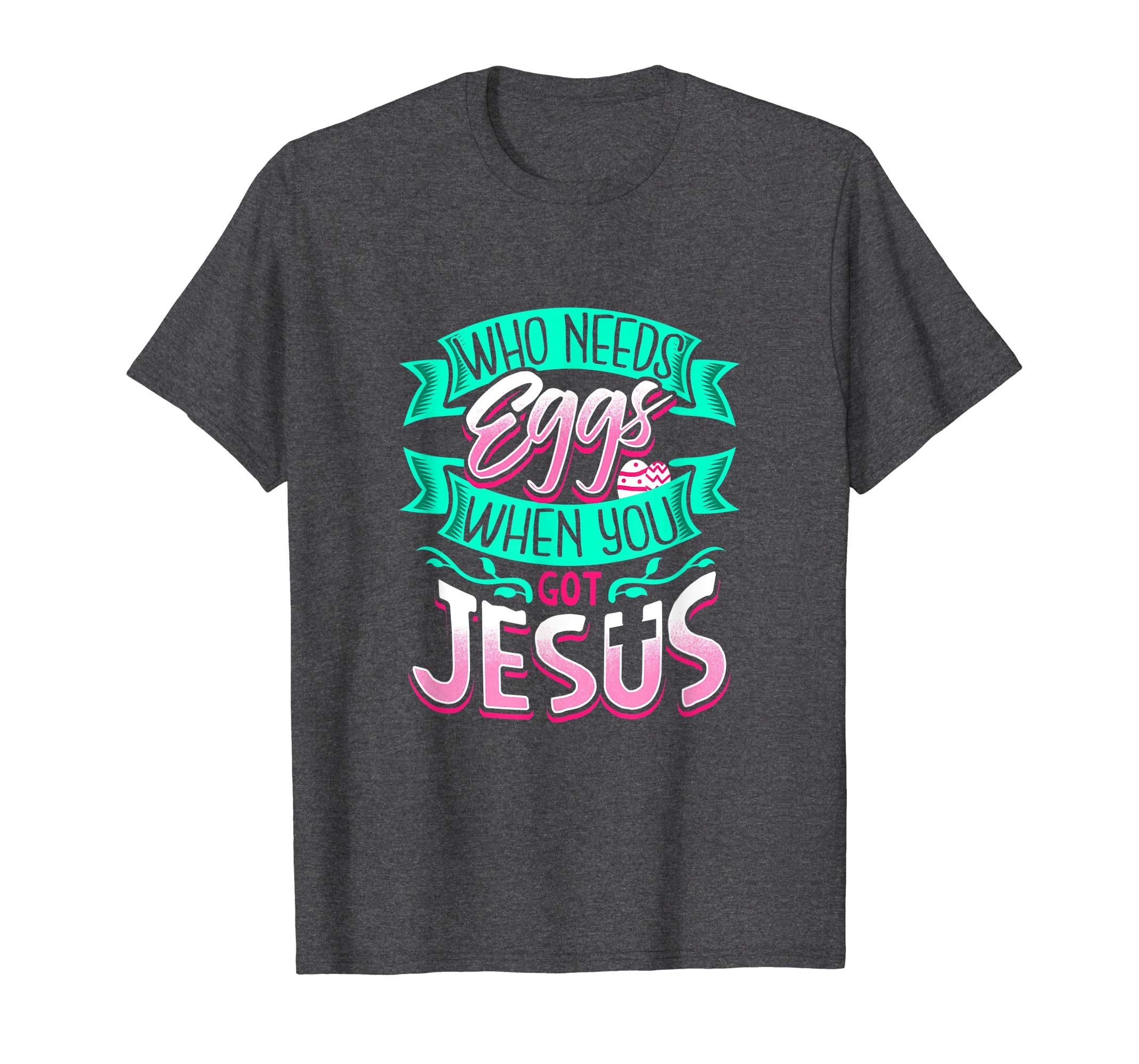 Easter Shirt Christian Got Jesus Cross Colorful Eggs Tshirt