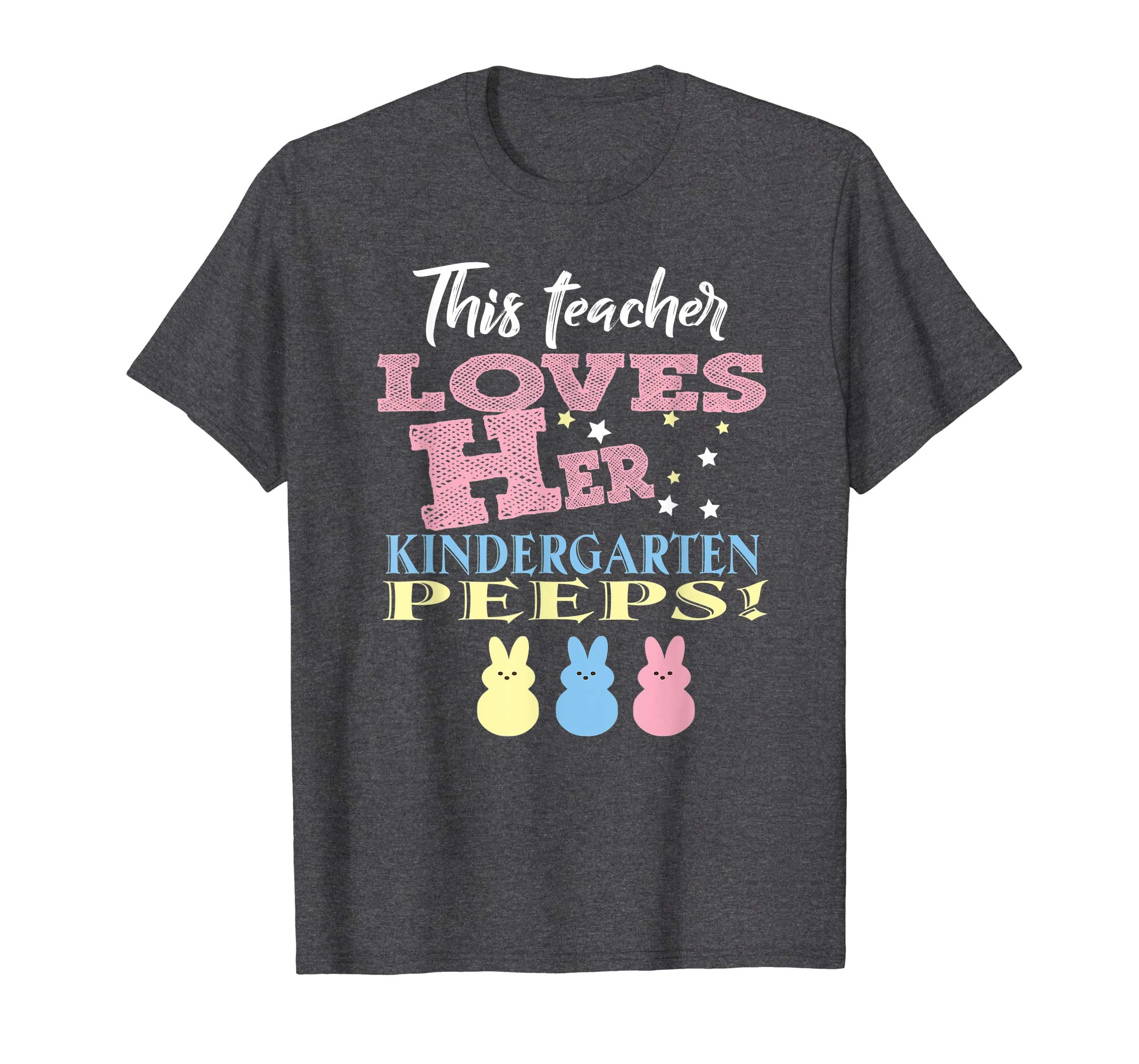 This Teacher Loves Her Kindergarten Students Easter T-Shirt