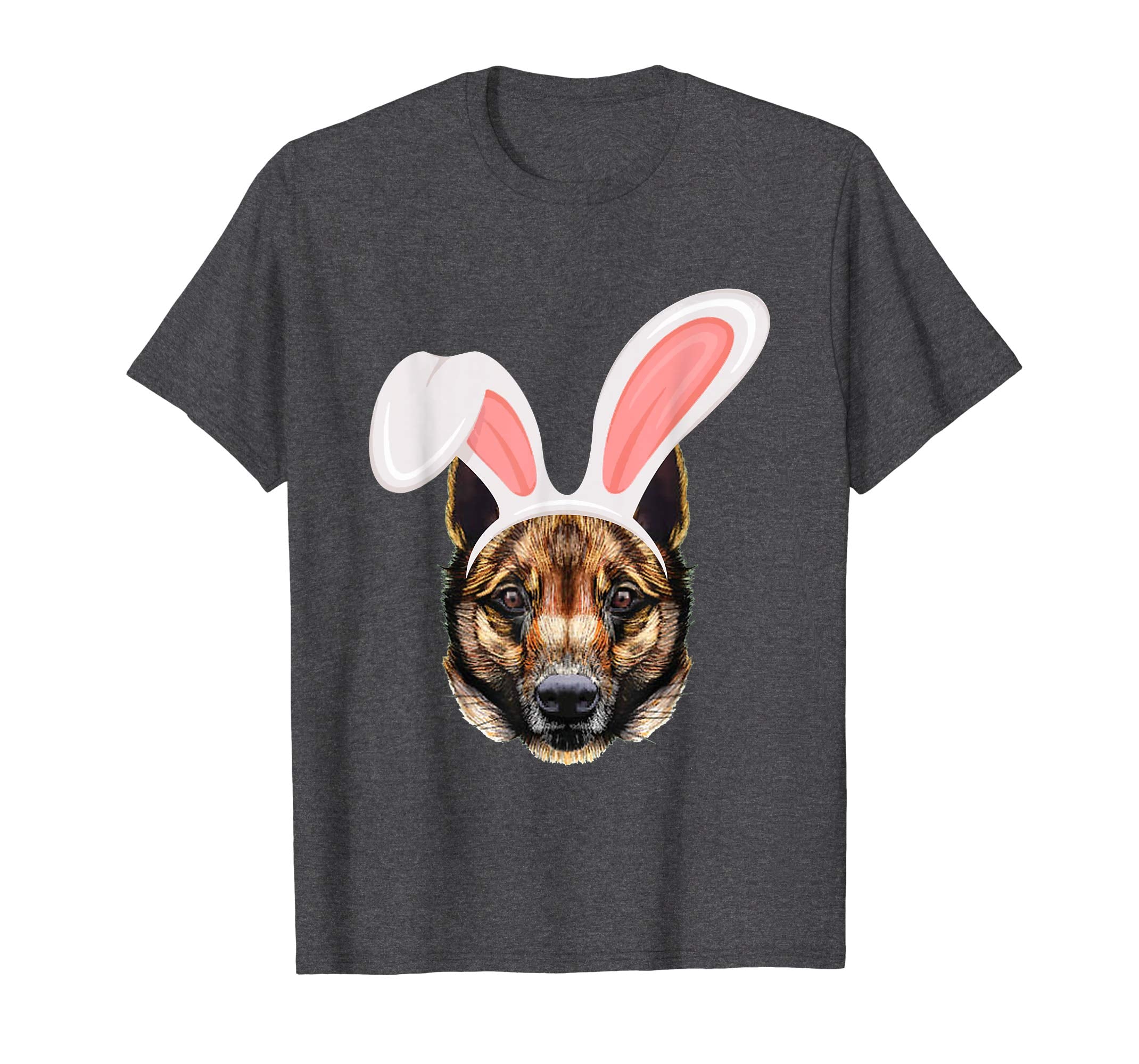 Malinois Dressed As Easter Bunny With Rabbit Ears T-Shirt