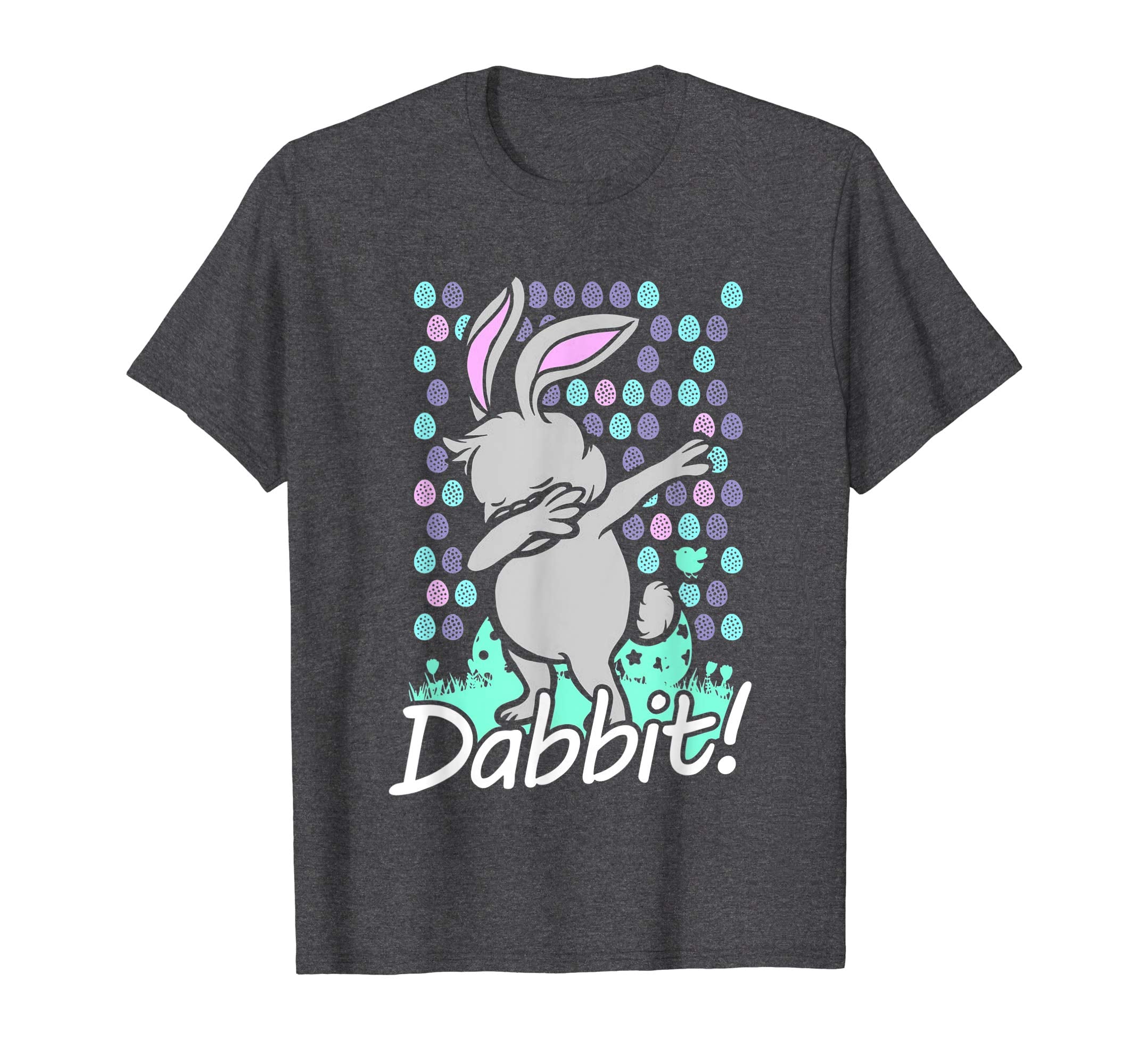 Cute Easter Bunny Shirts for Boys and Girls - Dabbing Rabbit