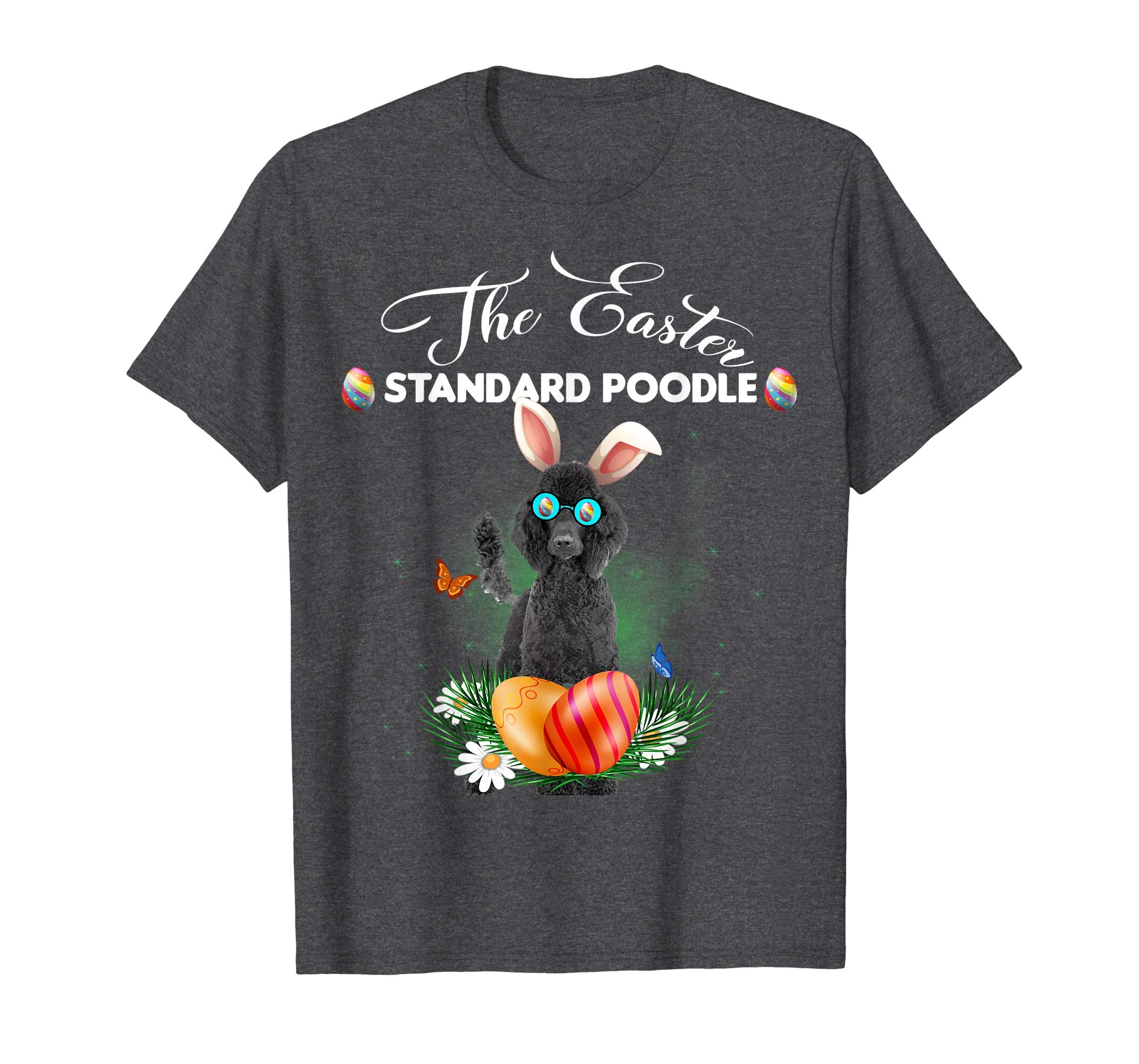 Standard Poodle Bunny Easter Day Dog Gifts T-Shirt