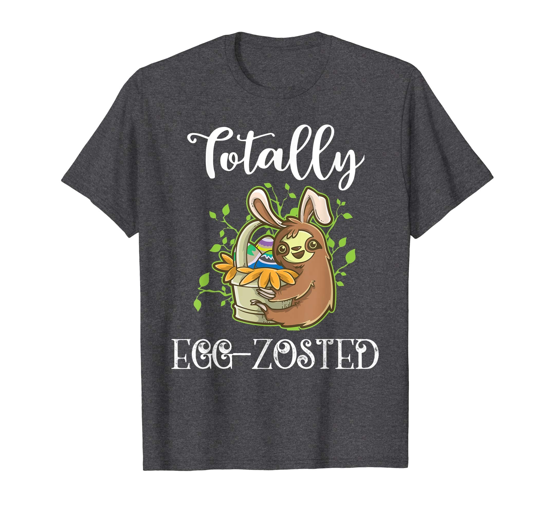 Sloth Easter T-Shirt For Lazy Tired People Adult Humor Gift