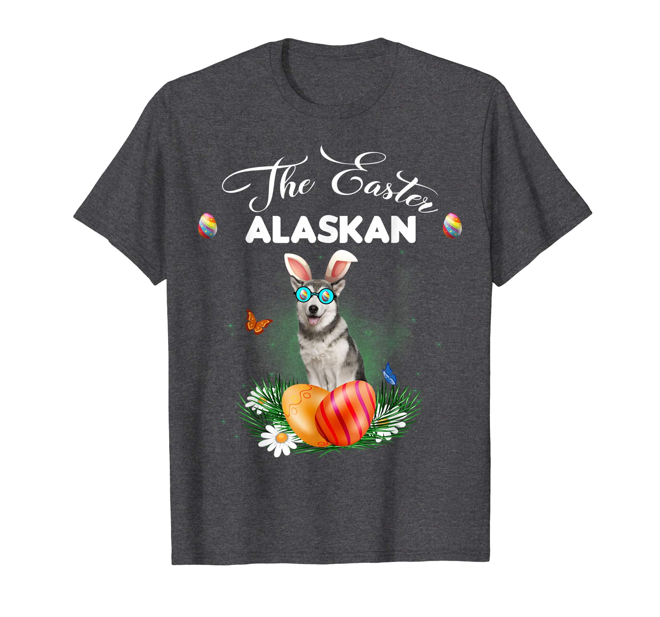 Alaskan Bunny Easter Day Dog Gifts T-Shirt